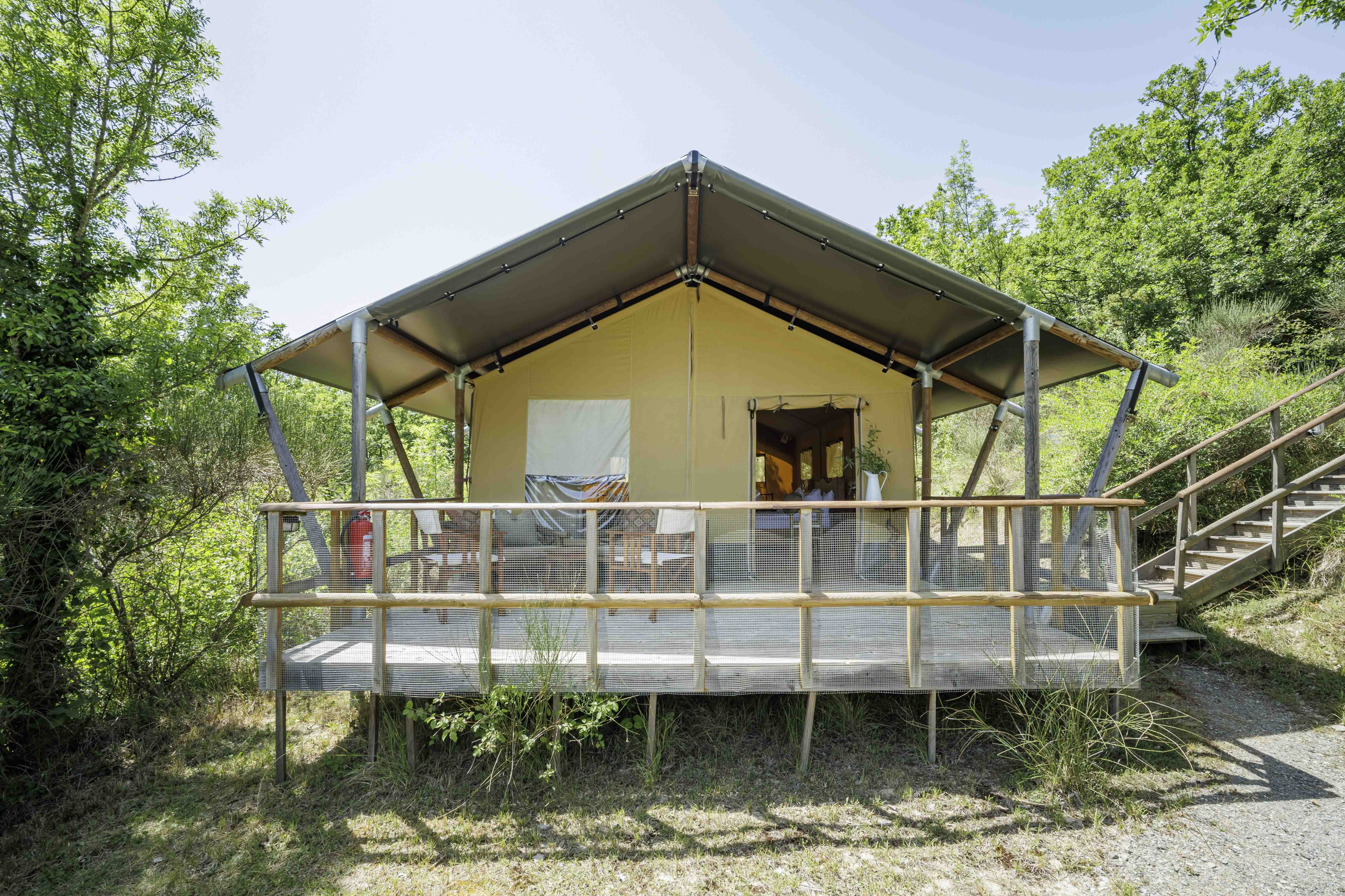 Meru, en-suite — Lodge safari avec spa à Tarn-et-Garonne à Montauban — chambre