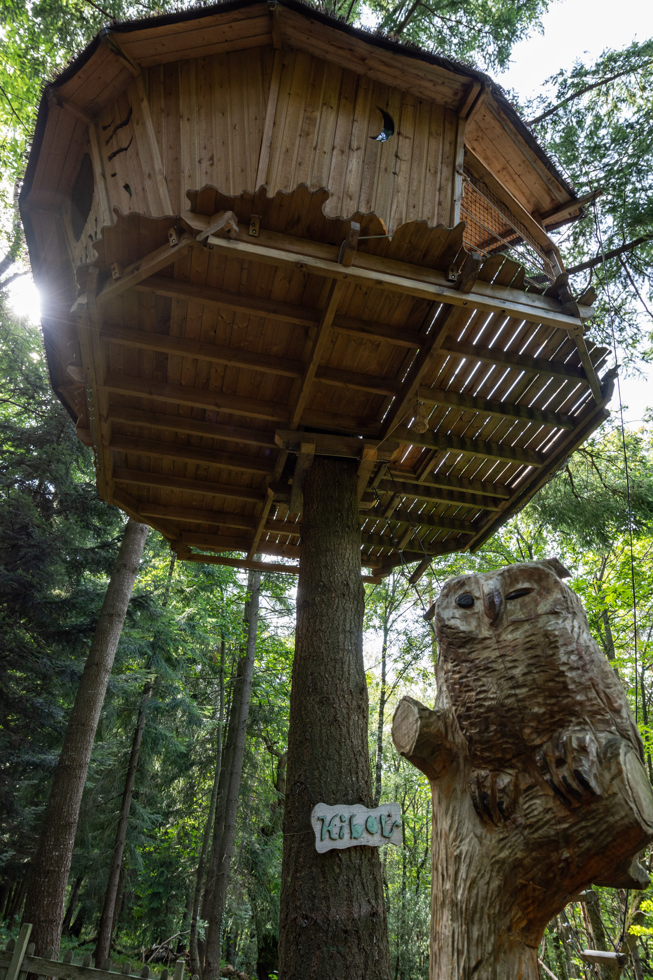 Cabane Hibou : une expérience suspendue dans les arbres à Saint-Julien-Labrousse — espace de vie