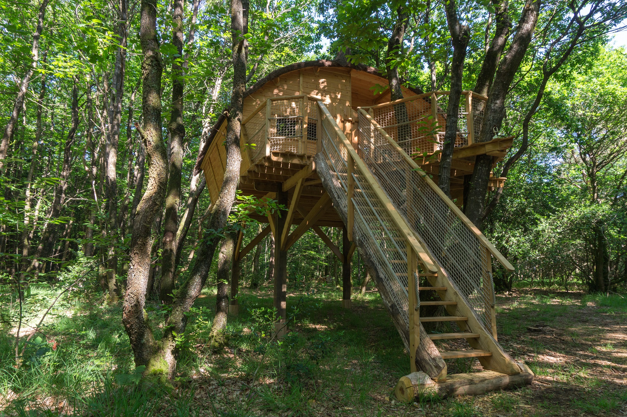Cabane Tinto : une escapade dans les arbres en Bretagne à Pleyber-Christ — espace de vie