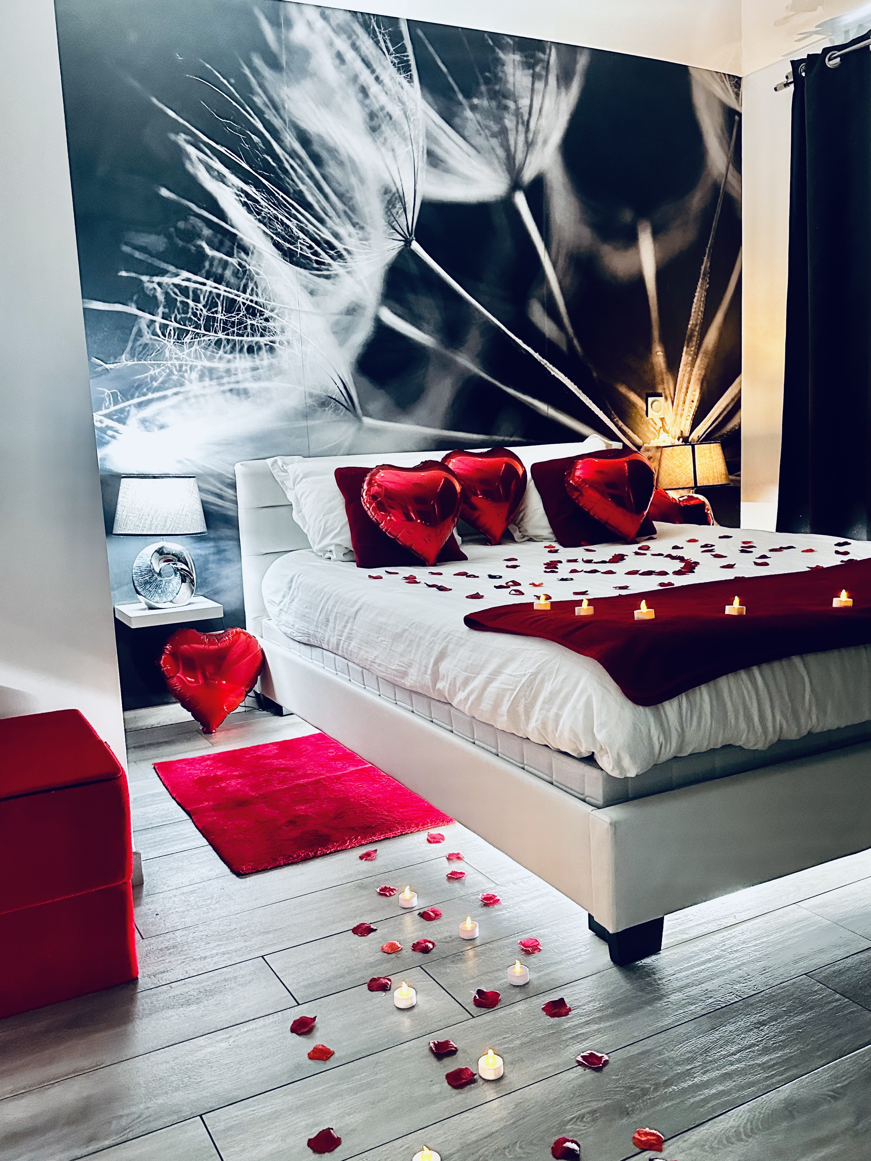 Glam Appart Spa Love you ciel étoilé — Appartement avec spa à Dijon à Dijon — vue intérieure