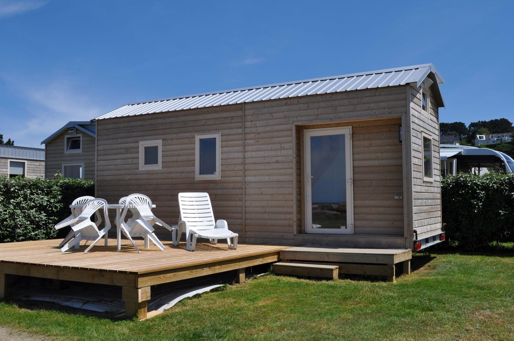 Tiny House les 7 îles : une escapade bretonne pour 4 à Trelevern — vue intérieure