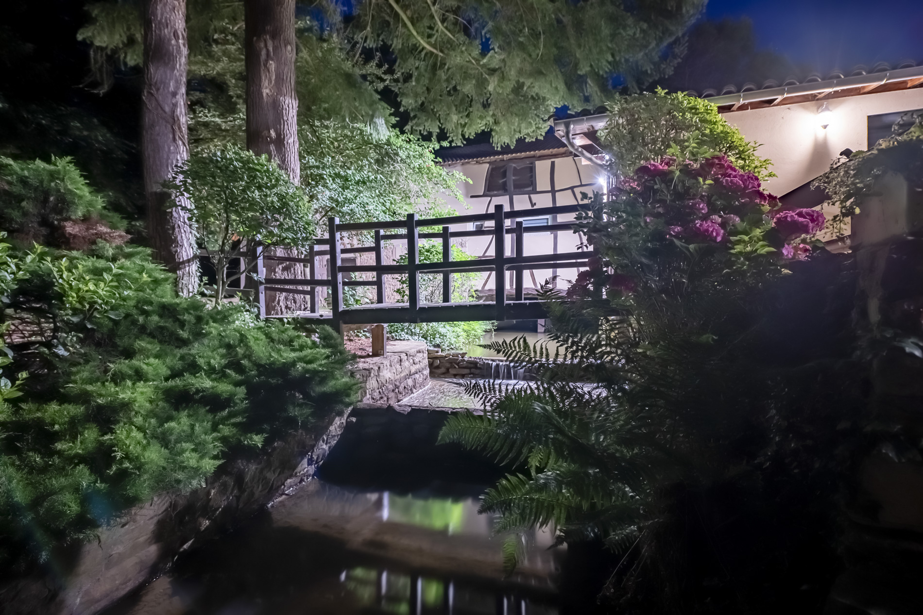 Chambre du Moulin - King Size — Nuit paisible avec spa à Ain à Meillonnas — environnement naturel