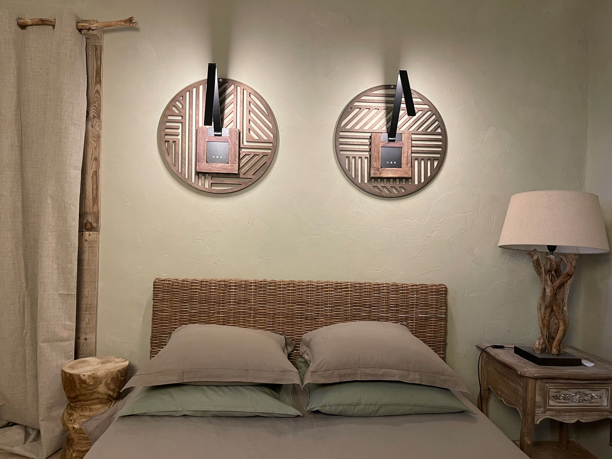 Maison d’hôtes de la Noccemada — Luxe et spa en Var à La Noccemada — vue intérieure