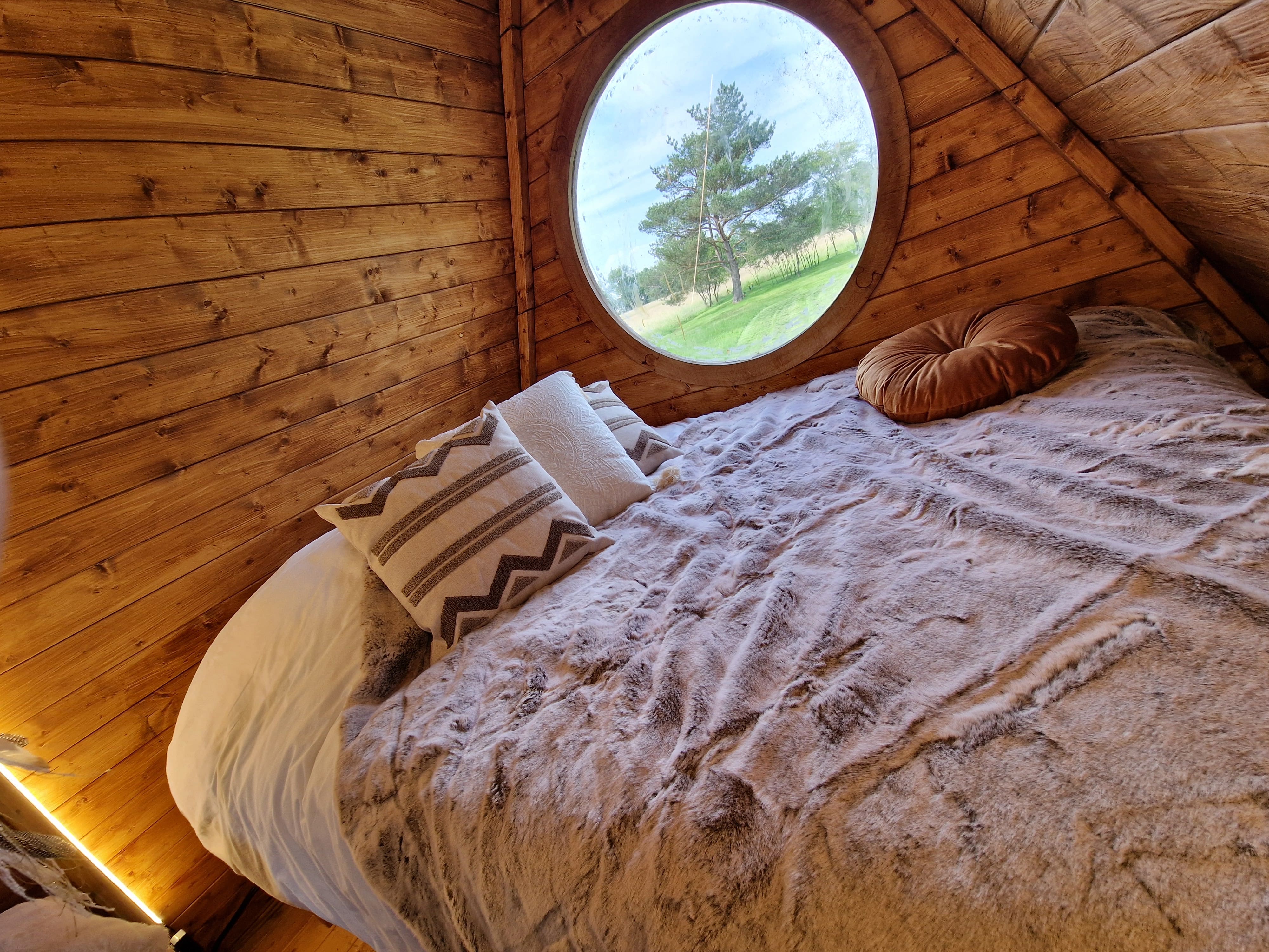 Indiana - La Cabane Tipi — Séjour panoramique en Moselle à Saint-Avold — espace de vie
