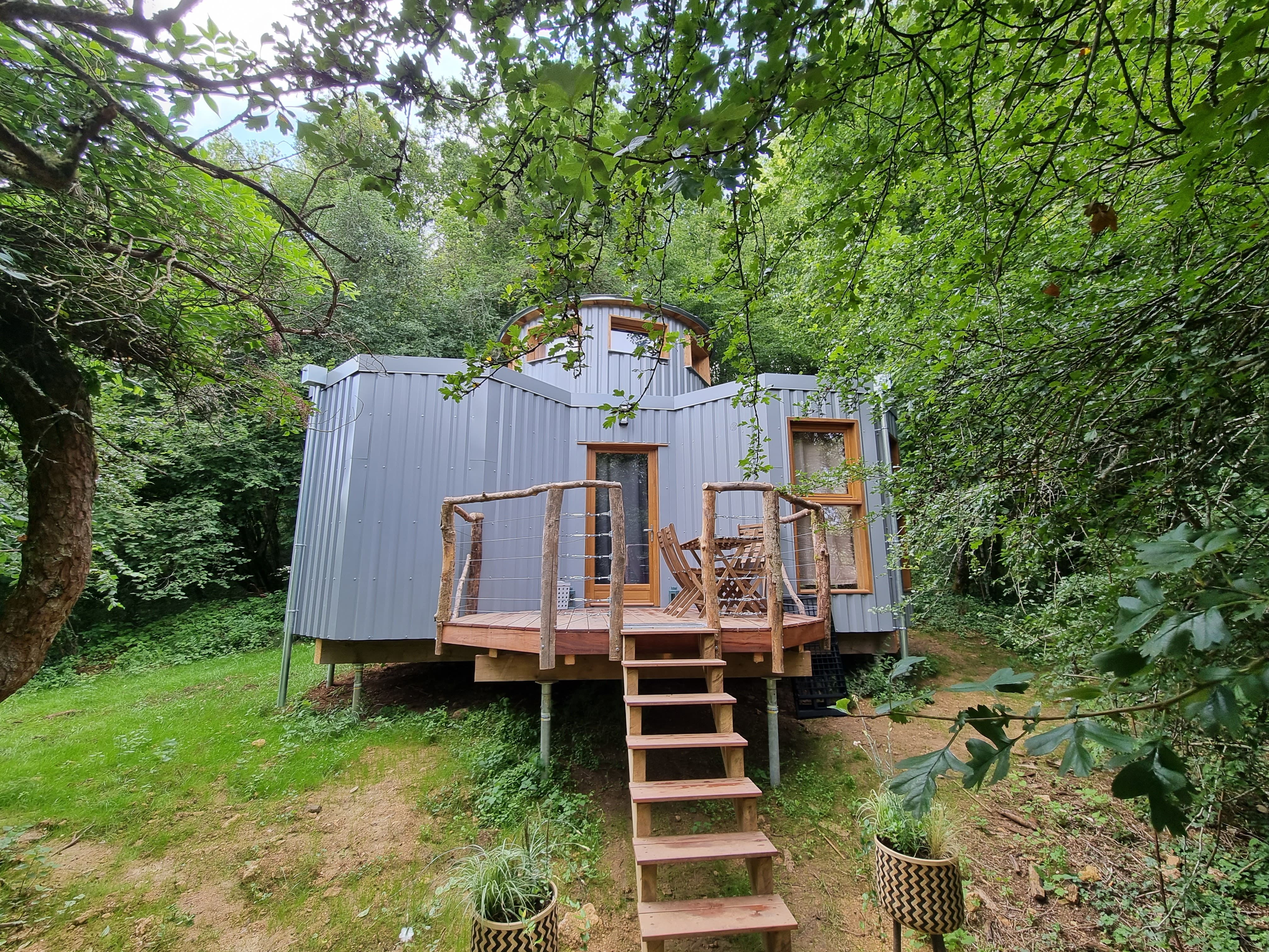 Lodge Spa Sirus — Expérience unique avec spa à Haute-Marne à Narcy — salle de bain
