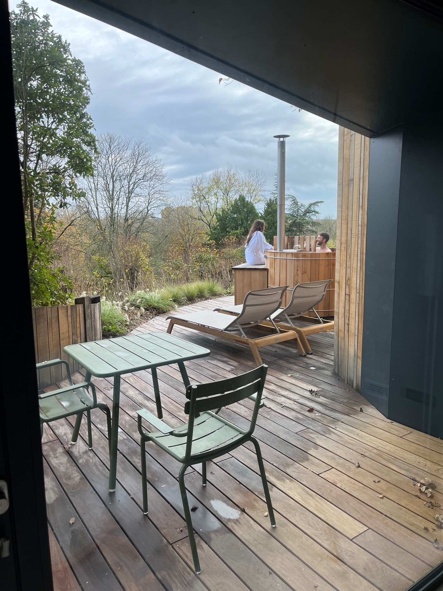Suite Prestige Terrasse — Château avec sauna à Indre-et-Loire à Tours — environnement naturel