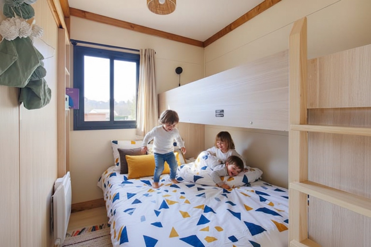 HY•Lødge Spa-4pers N°6 — Cabane avec spa privatif à Vosges à Épinal — salle de bain