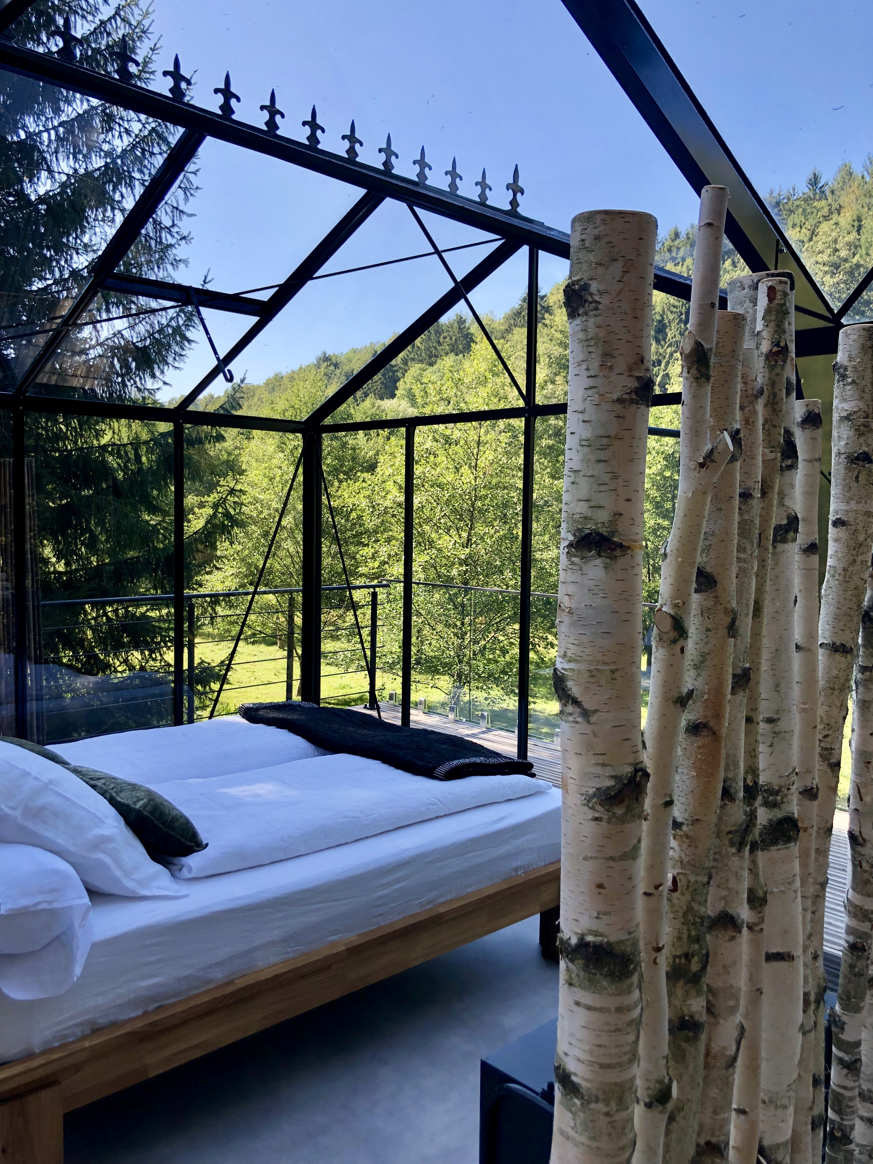 La Chambre de Verre — Évasion avec spa à Moselle à Mainvillers — espace de vie
