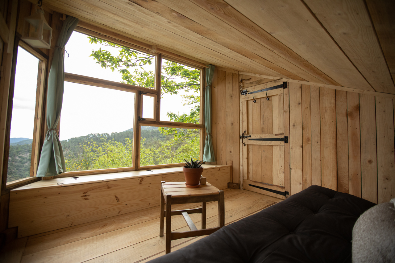 L'Observatoire : une cabane immersive en pleine nature à Mialet — cuisine