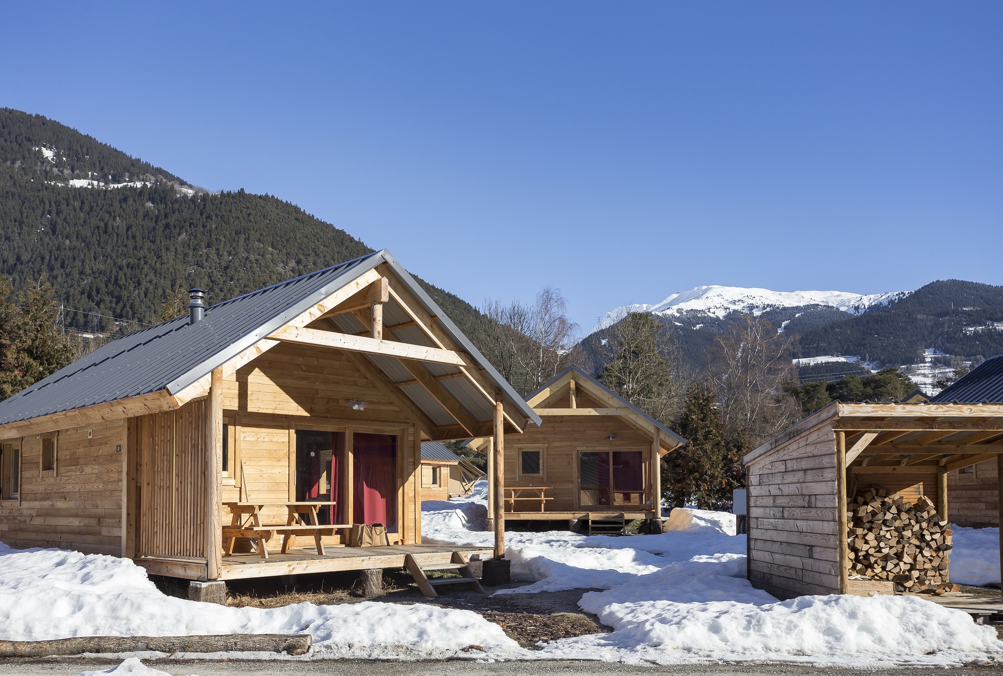 Chalet Montana : une évasion romantique en Rhône-Alpes à Bourg Saint Maurice — espace de vie