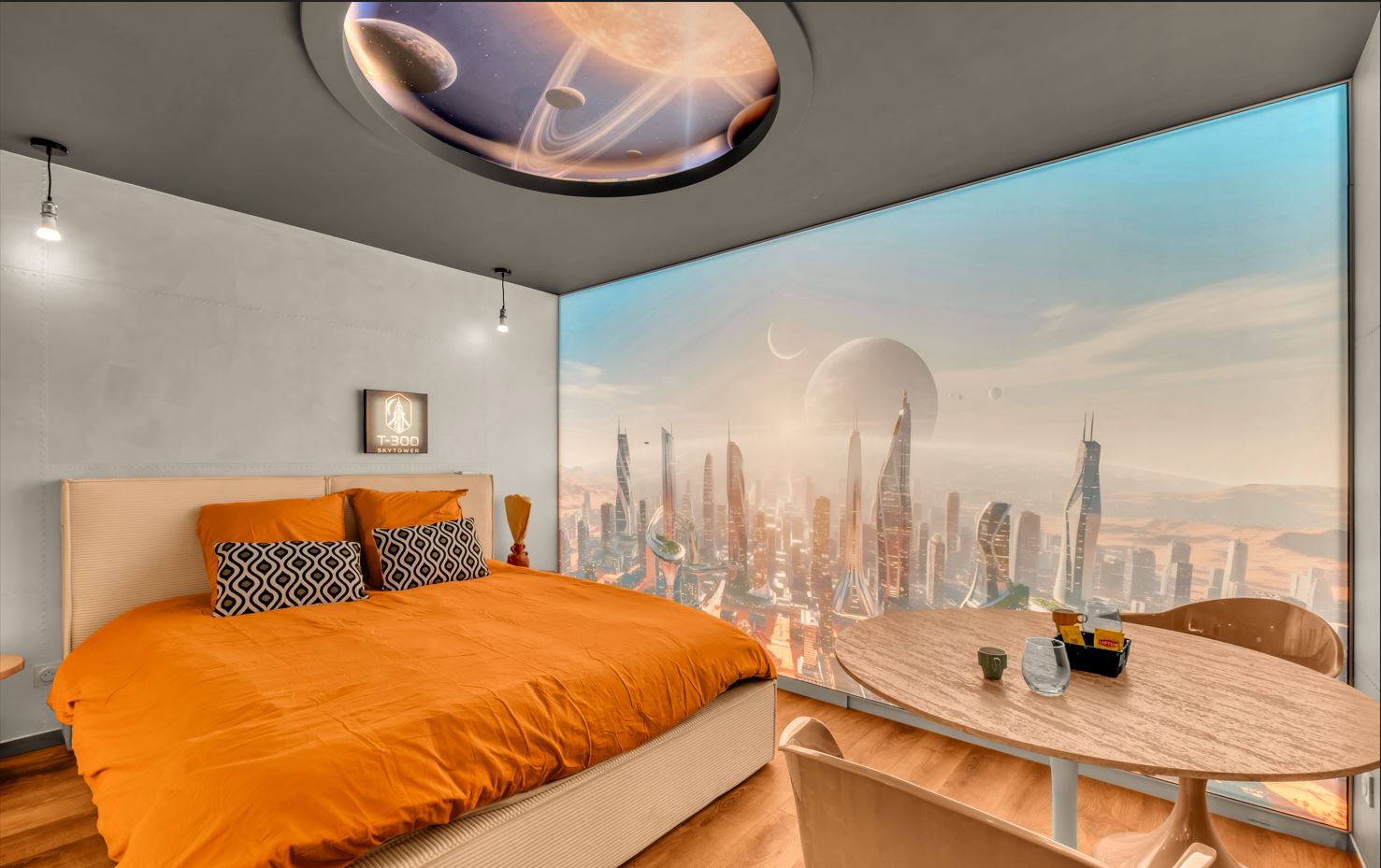 Planète extraterrestre — Chambre à thème futuriste à Toulouse