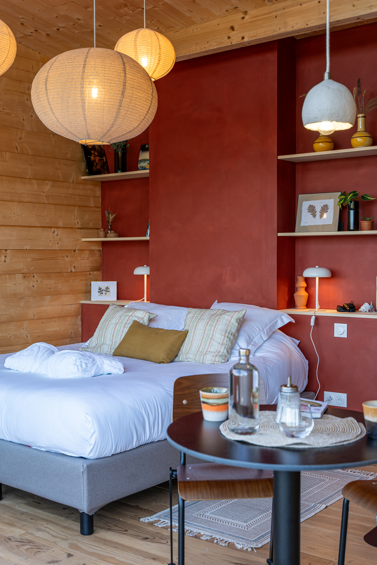Le Carrelet 4 — Cabane sur pilotis avec Spa à Lot-et-Garonne à Agen — cuisine