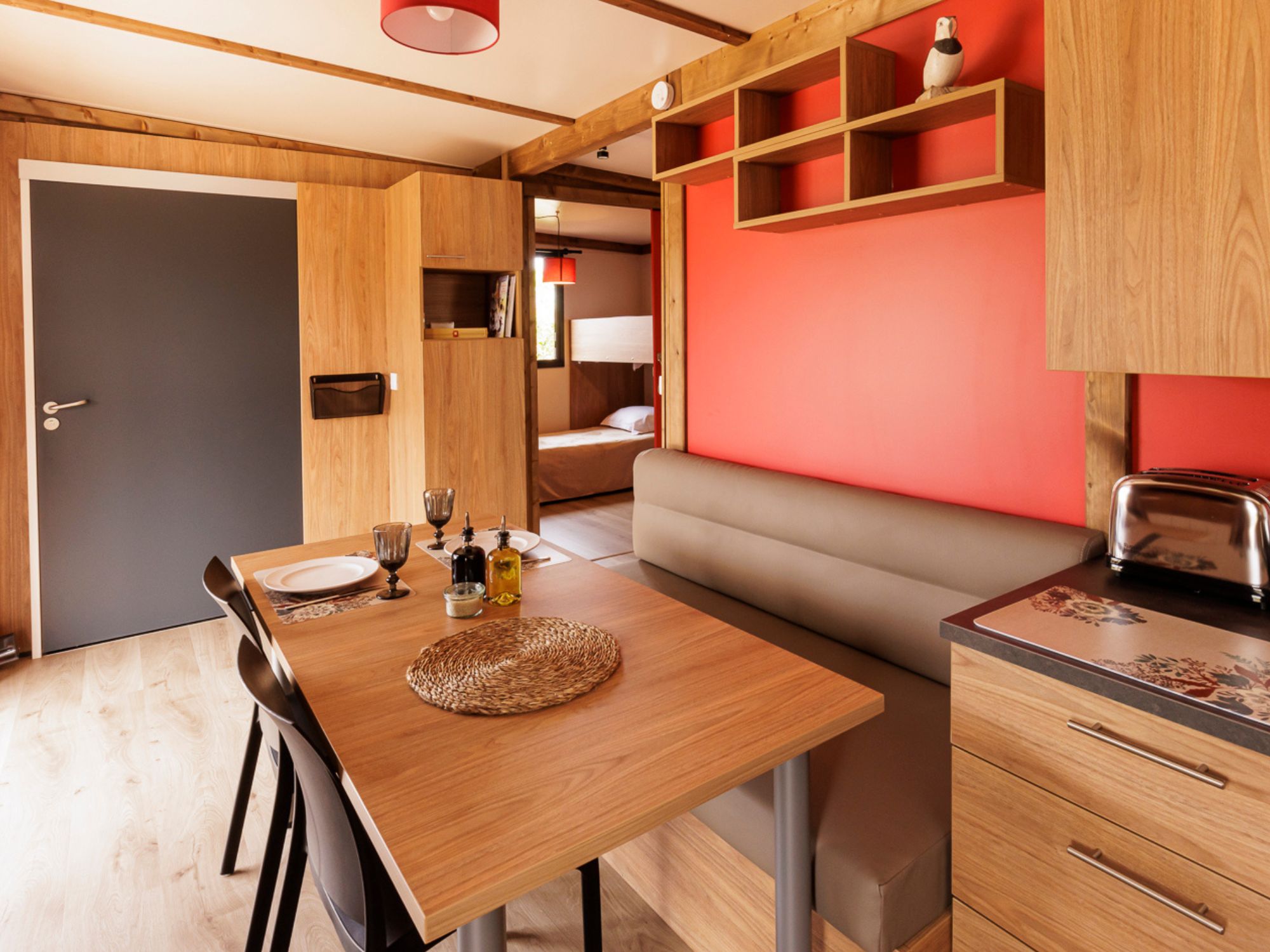 Nid adapté PMR — Cabane avec spa à Maine-et-Loire à Angers — cuisine