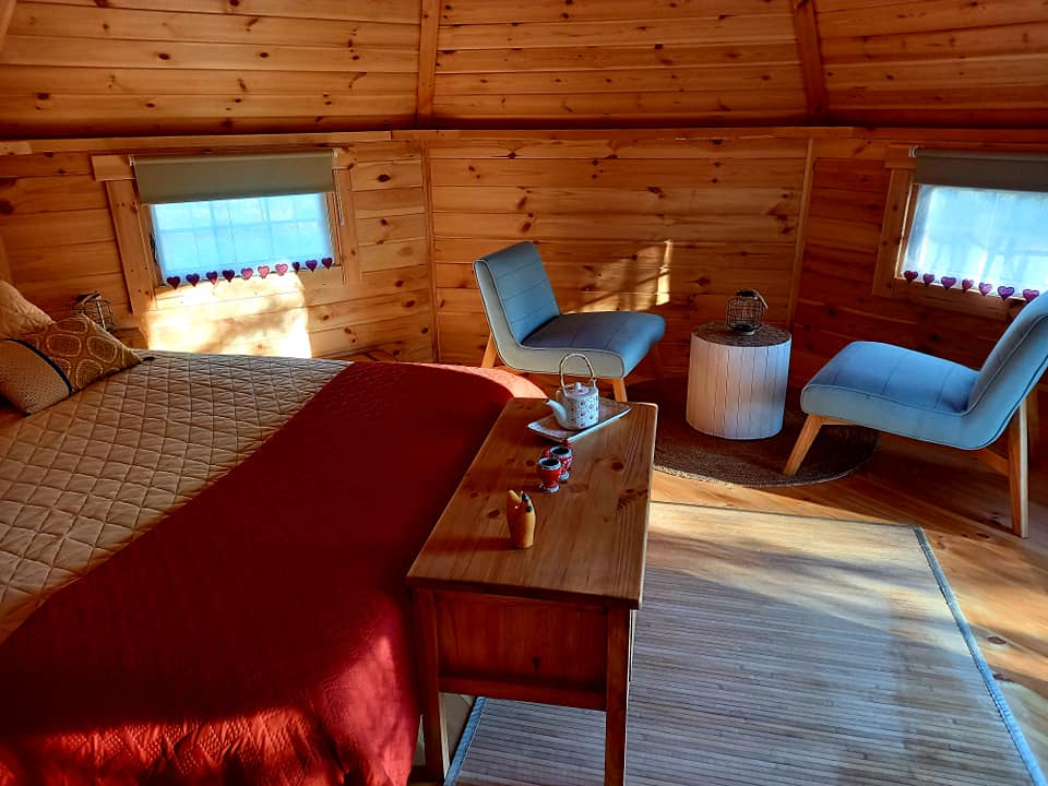 L' Escoundetto — Kota avec spa à Lot à Saint-Cirgues — vue depuis la terrasse