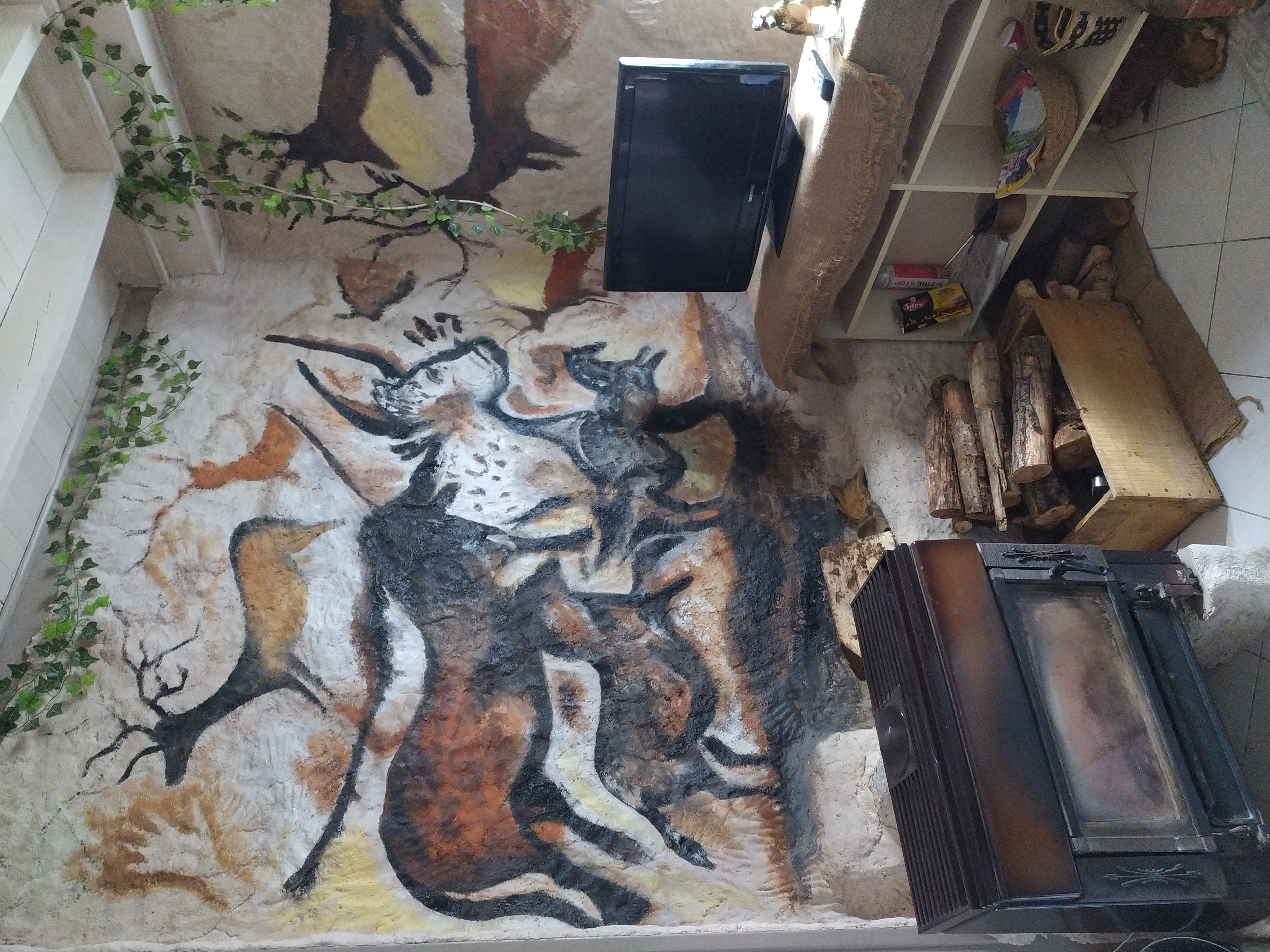 Homosapiens — Maison insolite avec jacuzzi à Saint-Geniès (Dordogne) à Saint-Geniès — espace de vie