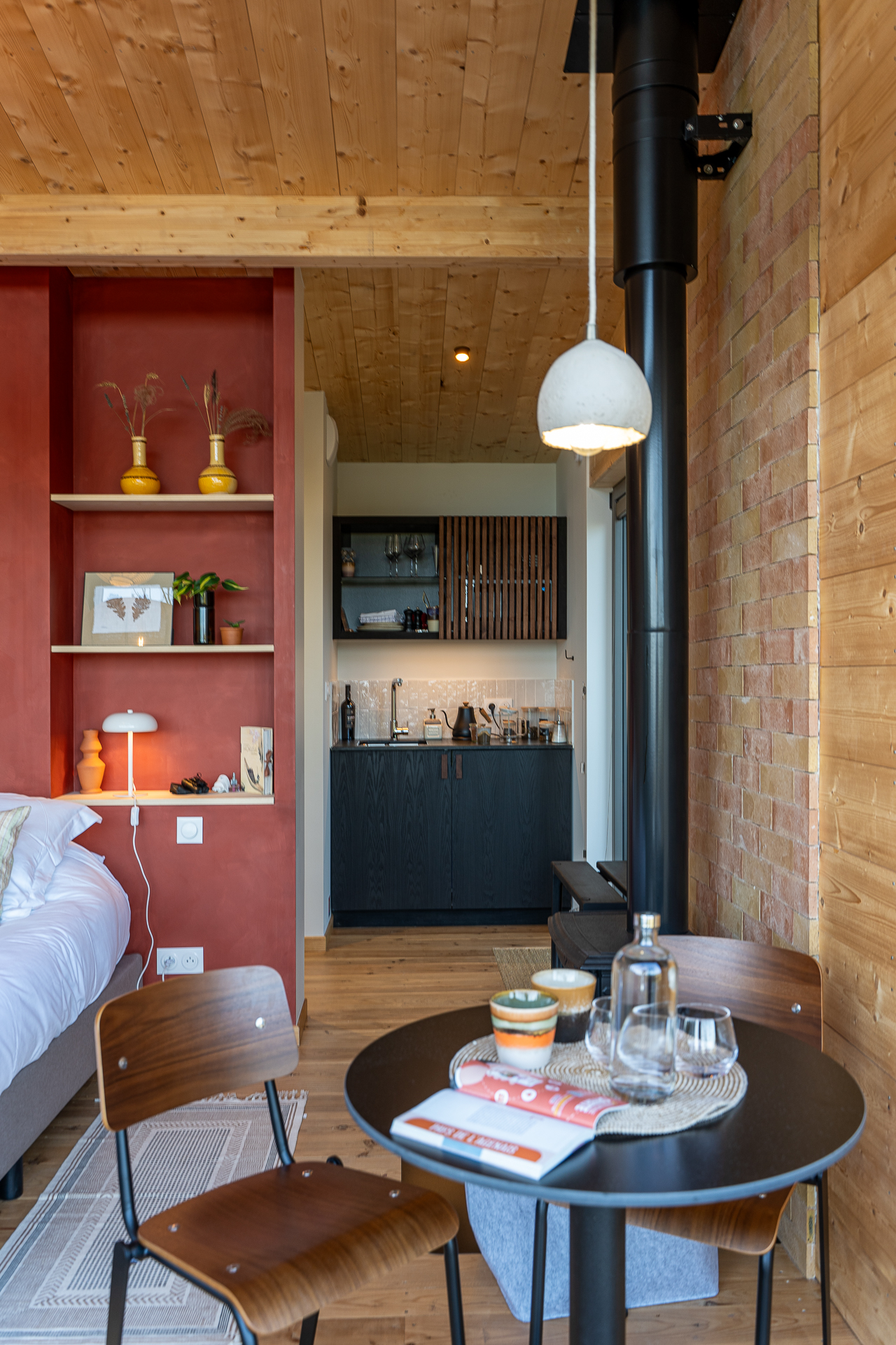Le Carrelet 4 — Cabane sur pilotis avec Spa à Lot-et-Garonne à Agen — salle de bain