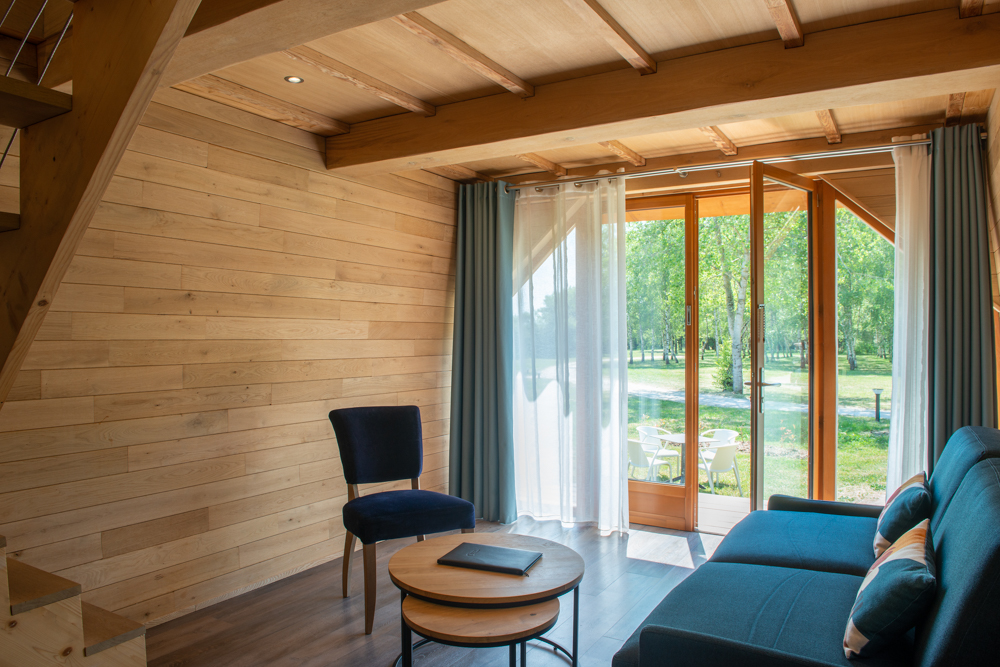 Tiny House Familiale — Séjour relaxant avec spa à Loir-et-Cher à Blois — espace de vie