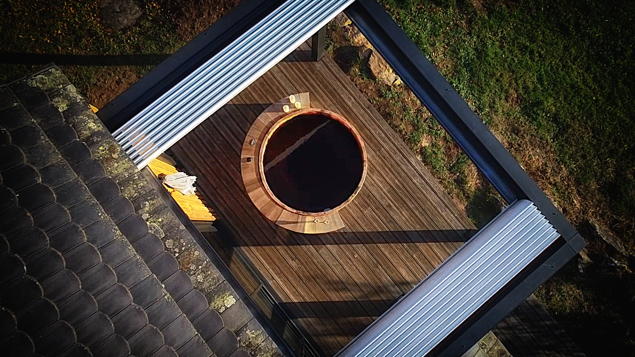Lodge Spa privatif Sérénité : une évasion en pleine nature à Marchal — vue depuis la terrasse