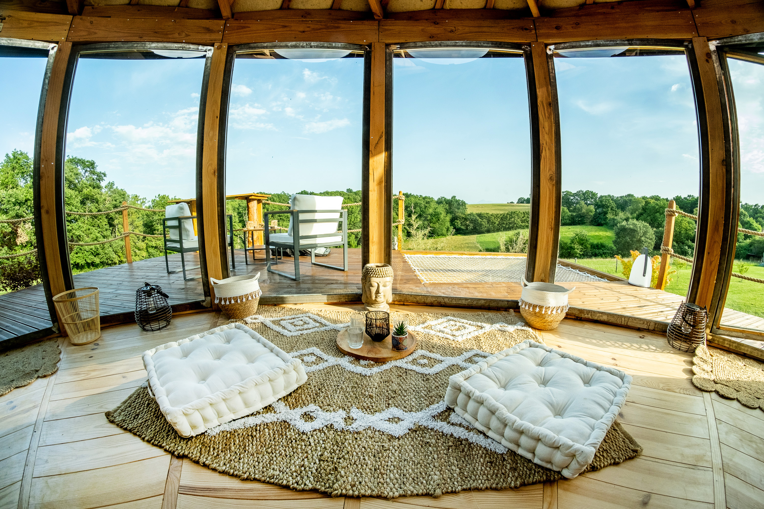 La Belle Ronde : une cabane avec vue imprenable