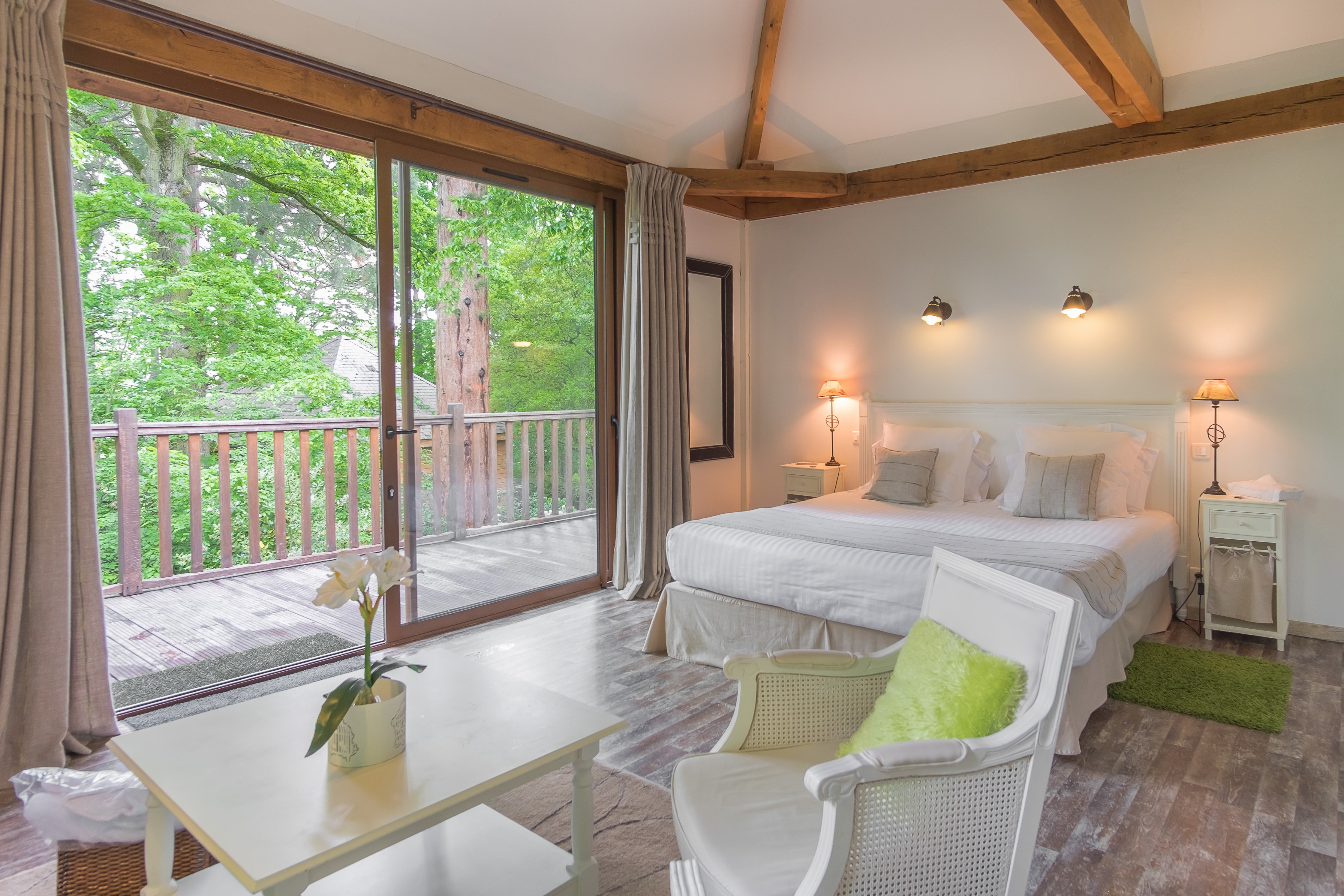 Cabane du Manoir du Parc & Spa privatif — Cabane sur pilotis à Amboise à Amboise — salle de bain