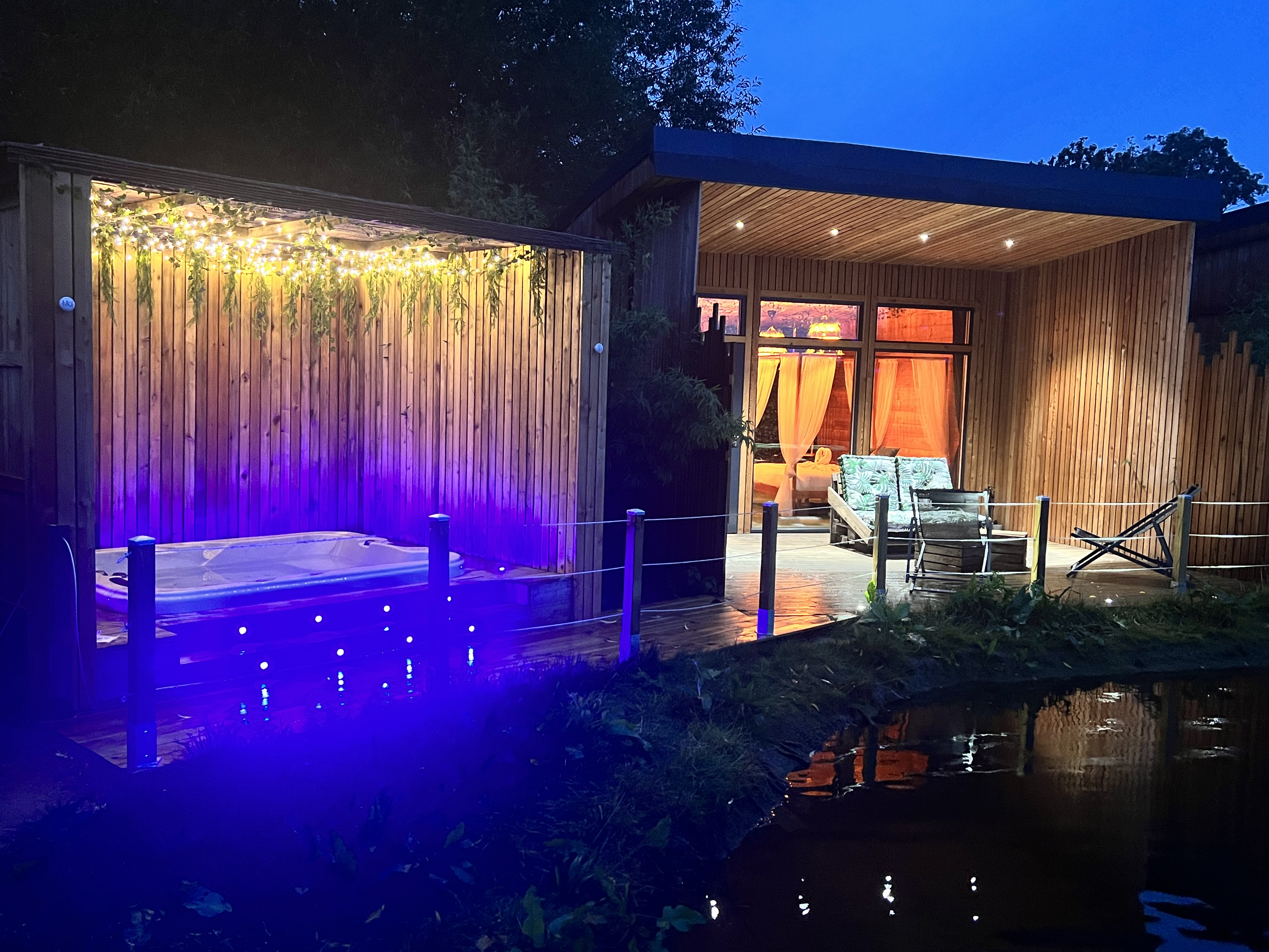 Cabane Jungle : une immersion au cœur de la nature à Wambrechies — vue intérieure