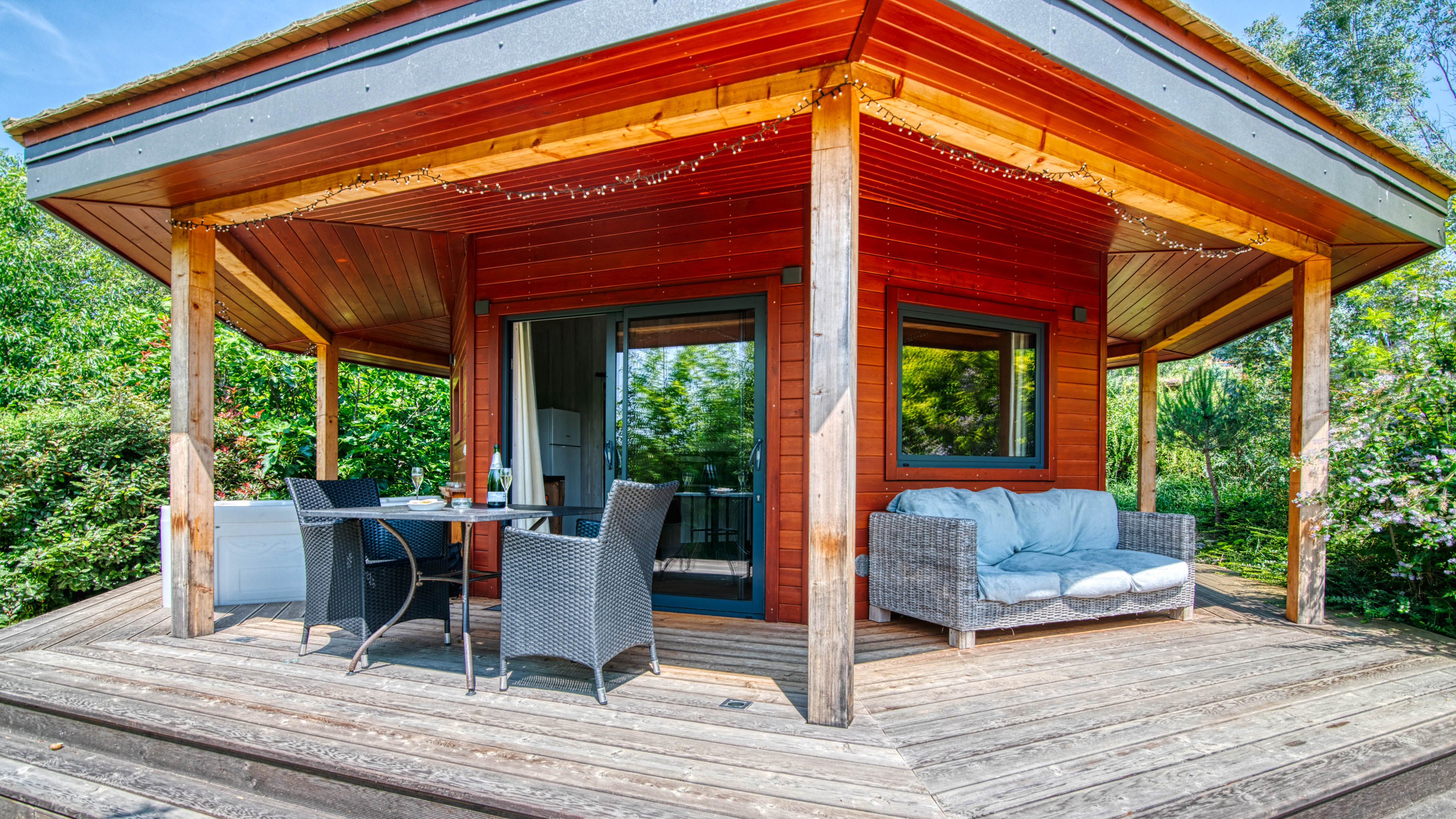 Cabane Spa du Potager : une évasion sensorielle en Occitanie à Villarzel Du Razès — chambre