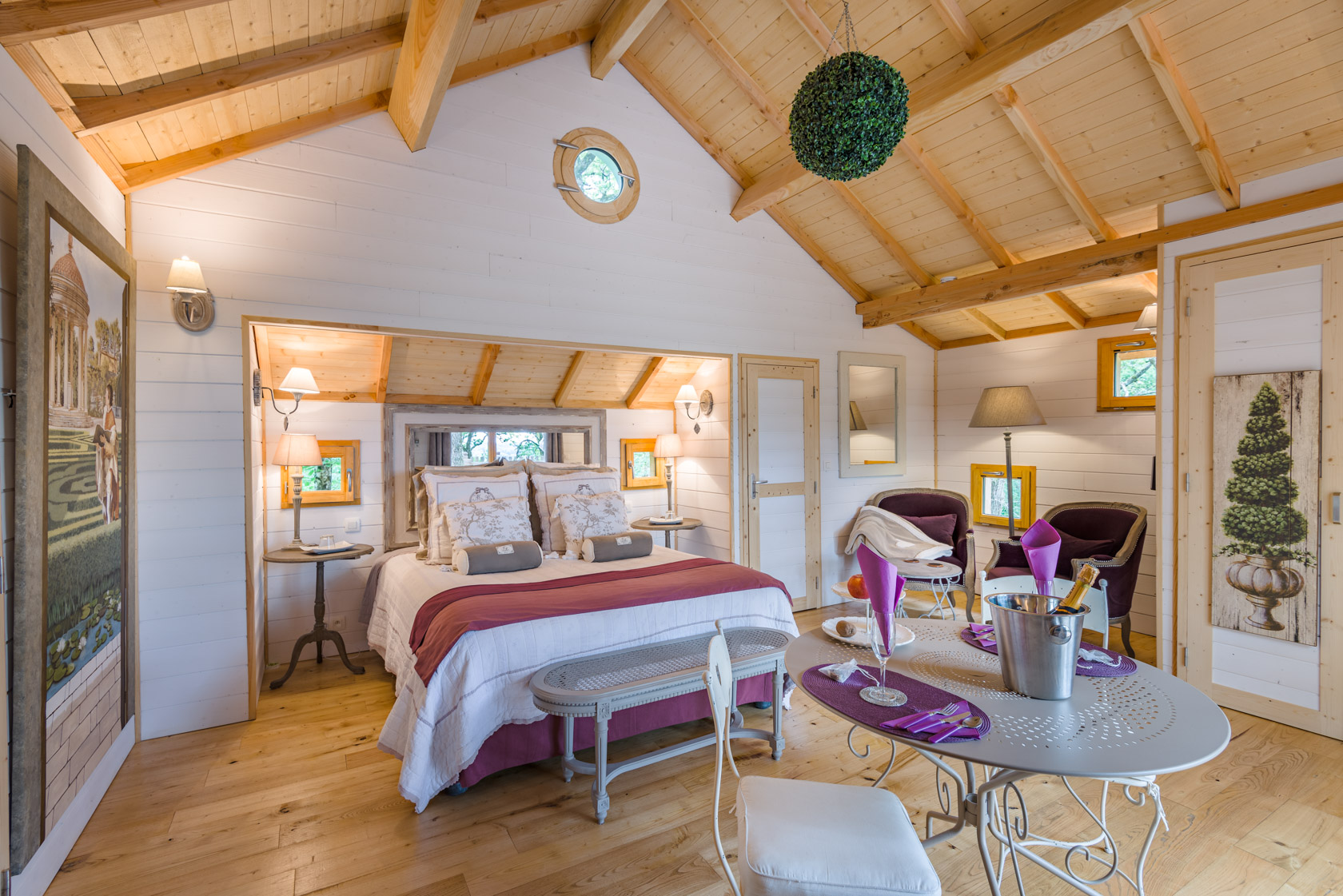 Cabane Spa Toscane : une évasion suspendue en Aquitaine à Clairac — espace de vie