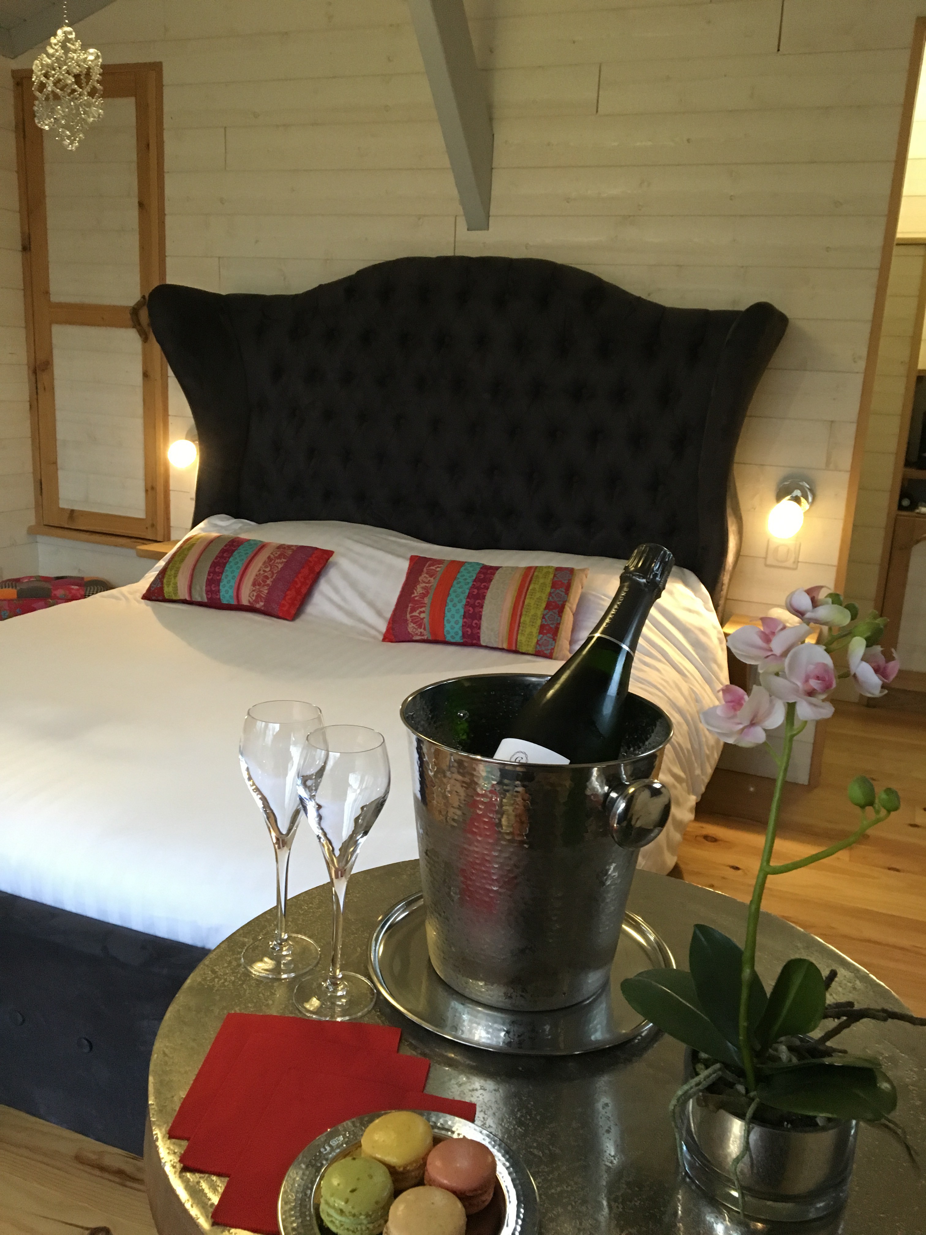 Cabane Camille : une immersion dans les arbres en Aquitaine à Monsac — chambre