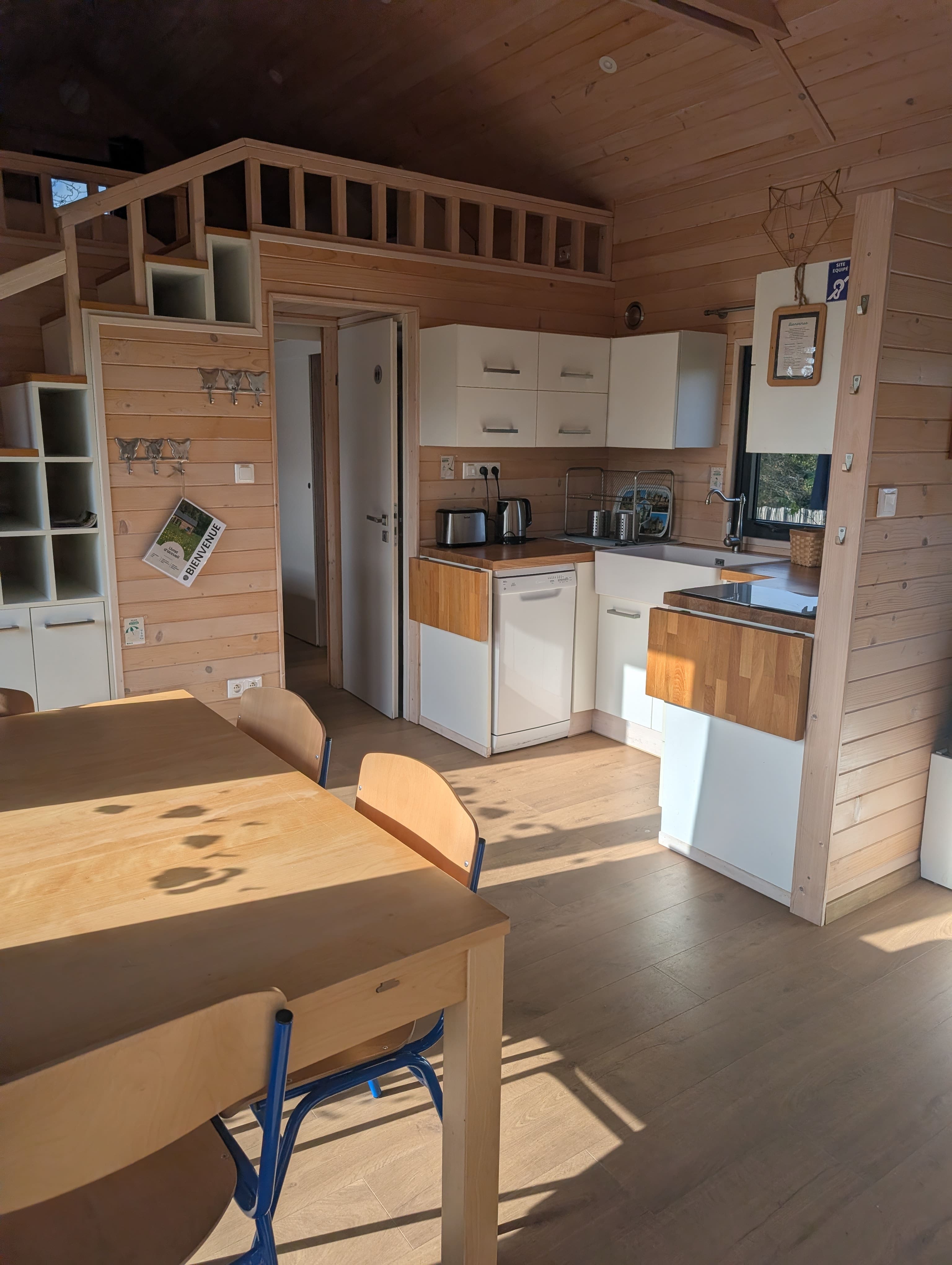Cabane du Renard — Ecolodge avec spa à Loir-et-Cher à La Ferté-Imbault — salle de bain