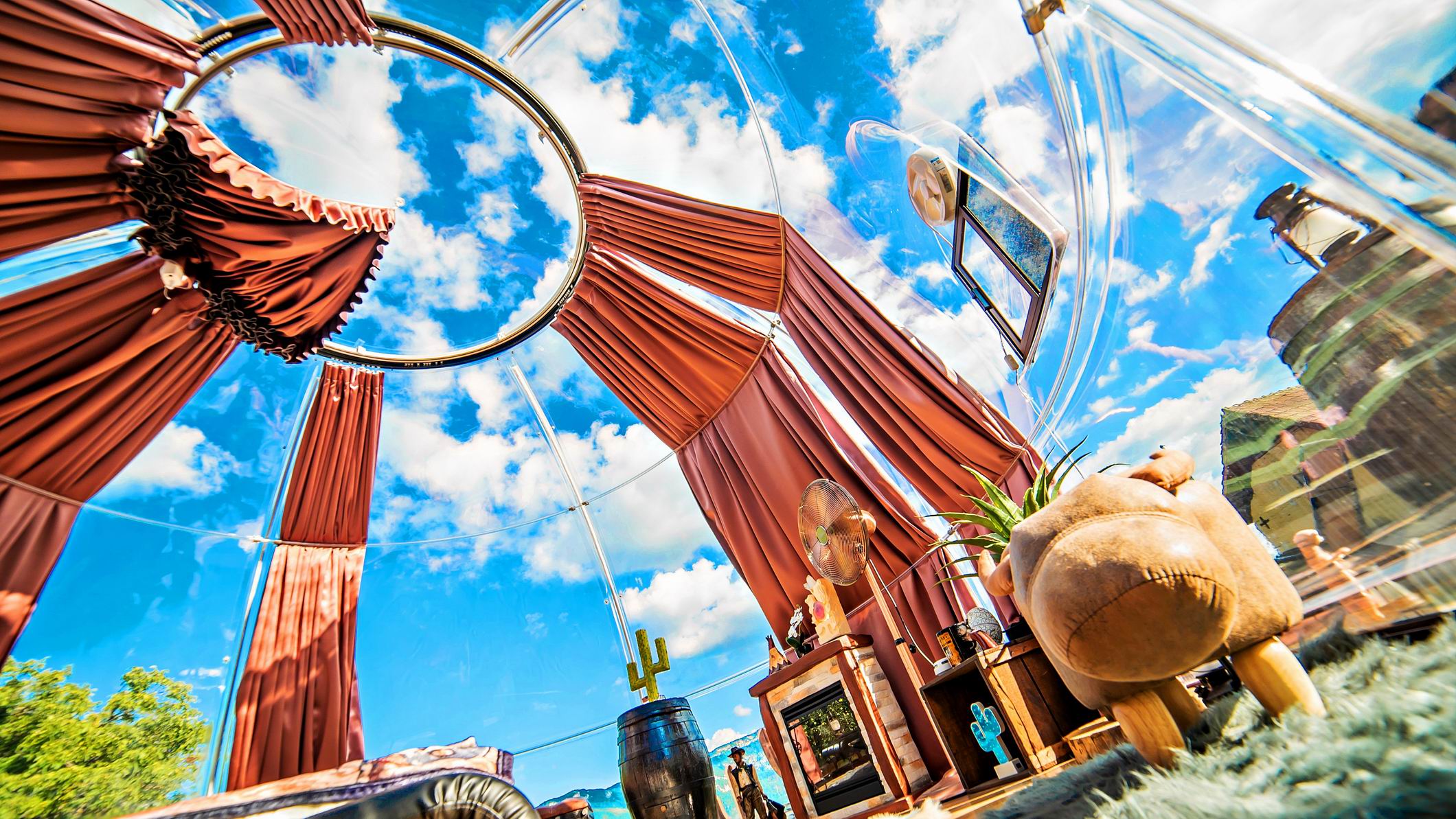 Bulle Texas – Luxe & SPA – Vue Lac Aiguebelette