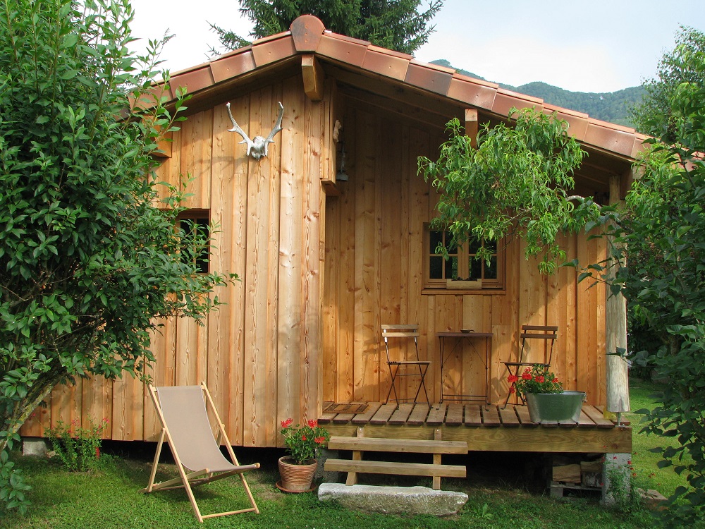 La Cabane du Trappeur : une expérience immersive en pleine nature à Ore — chambre