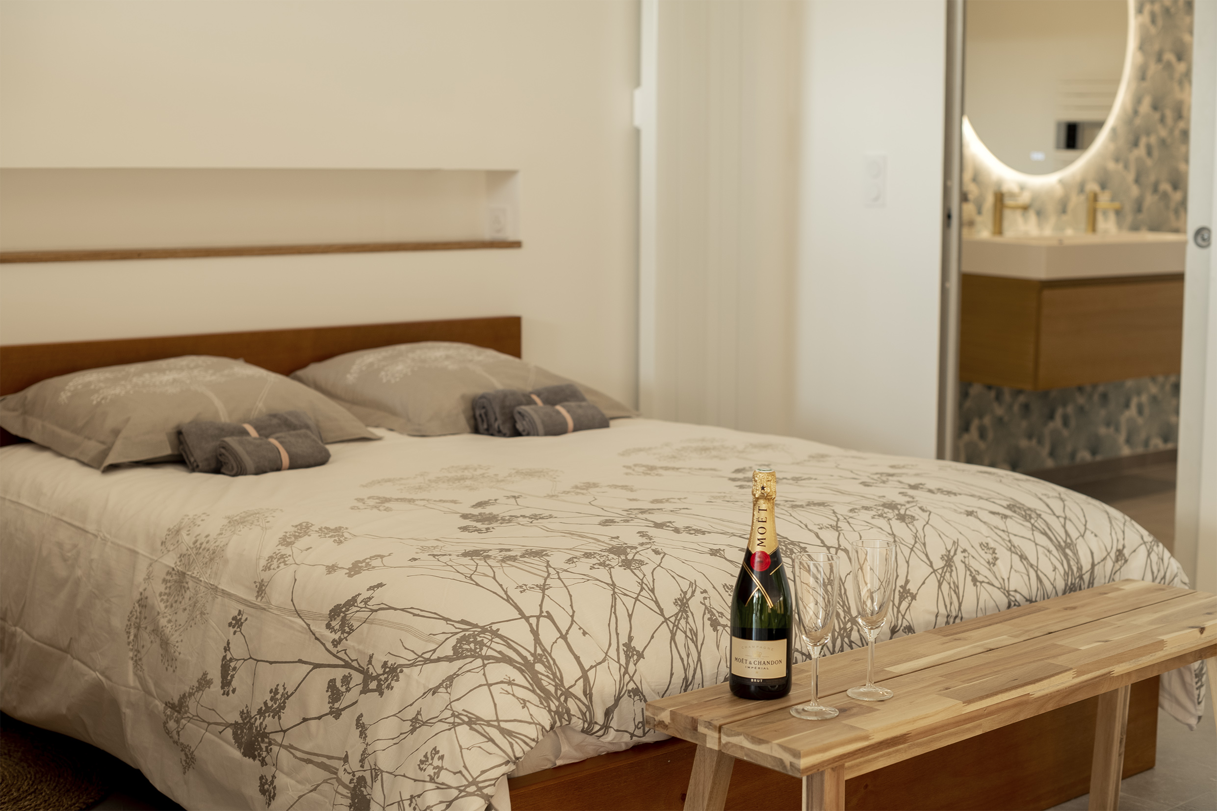 Loft L'Instant — Maison insolite avec jacuzzi à Saint-Valery-en-Caux à Saint-Valery-en-Caux — environnement naturel