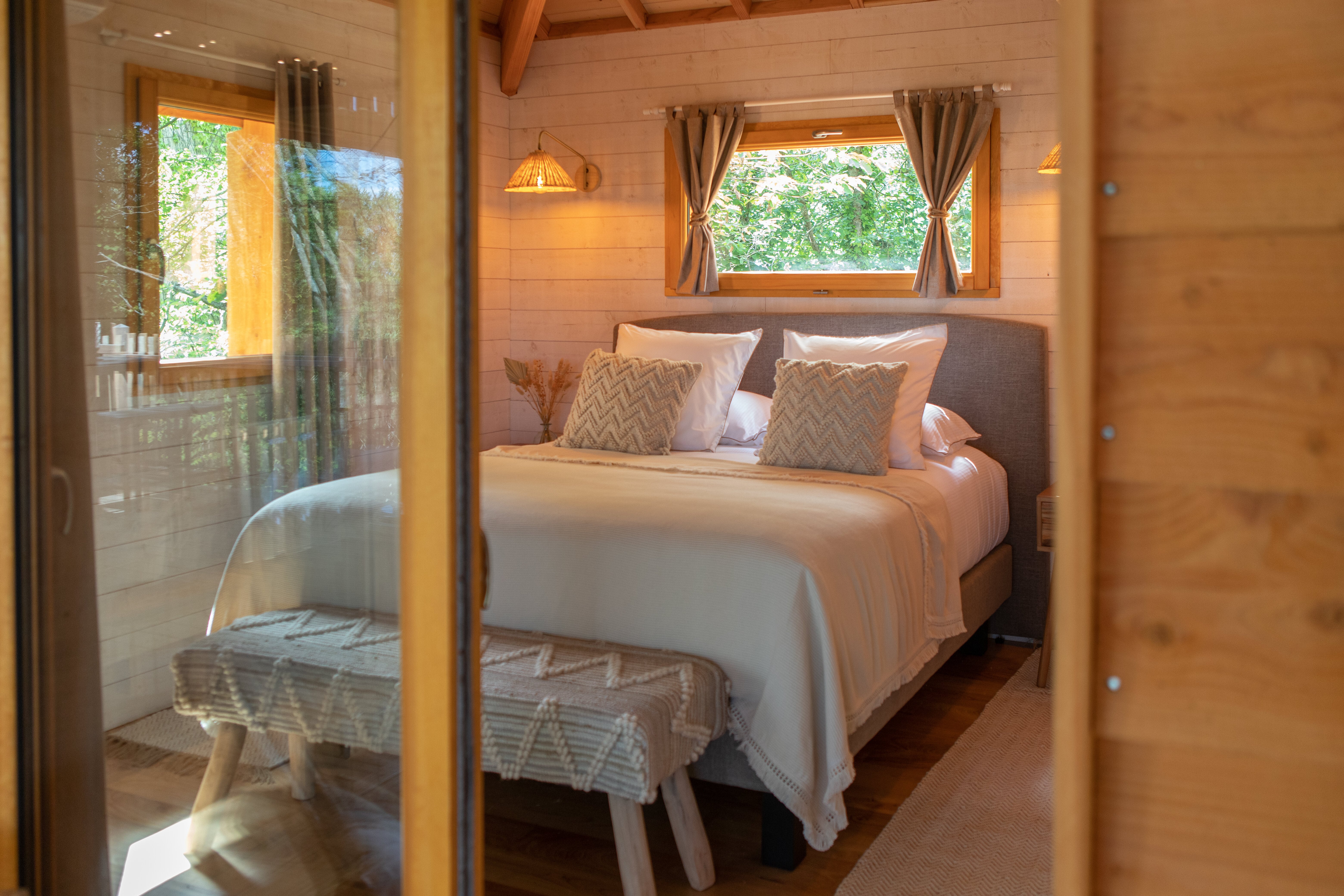 Le Temps d'un Rêve — Dôme avec Spa & Sauna à Puy-de-Dôme à Clermont-Ferrand — salle de bain