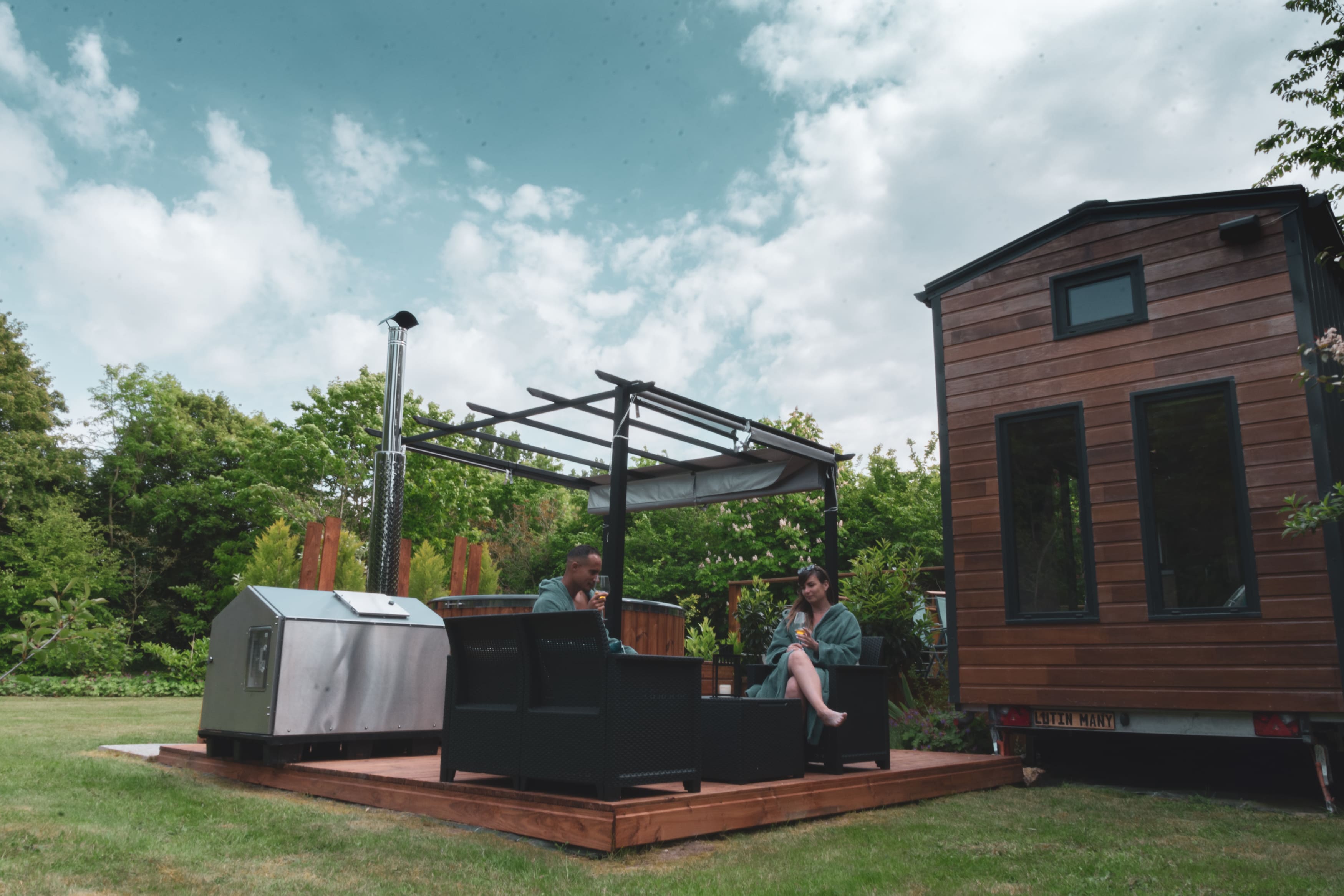 La Tiny House & SPA du Lutin Many — Séjour insolite en Haute-Normandie à Graveron-Sémerville — environnement naturel