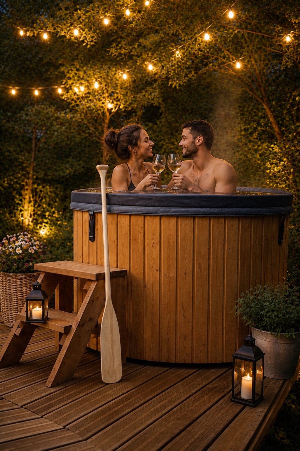 Zome Le Noyer — Dôme avec Bain Nordique à Aube à Bar-sur-Aube — vue intérieure