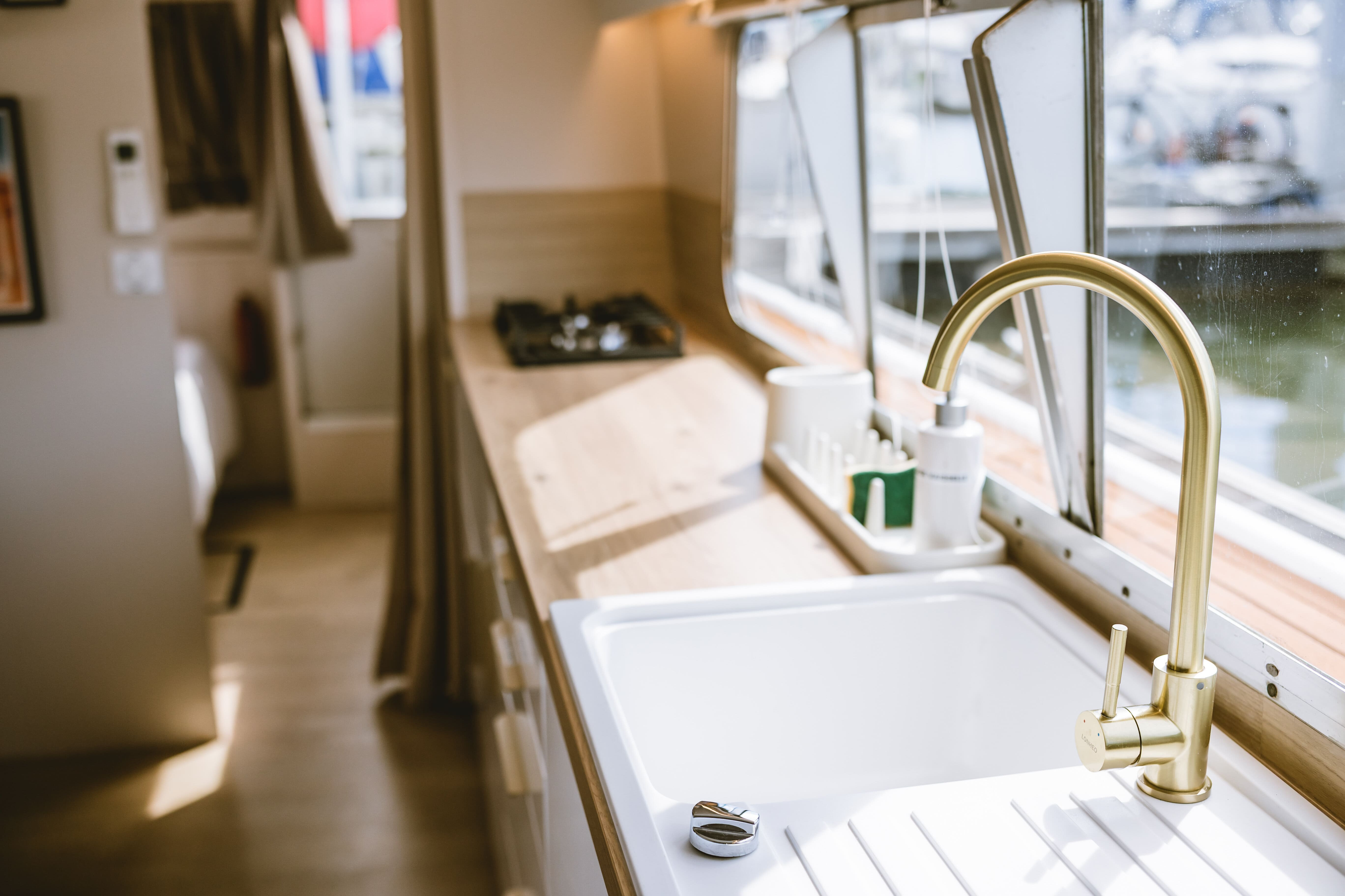 Nightboat — Péniche avec vue panoramique à Bordeaux (Dordogne) à Bordeaux — chambre