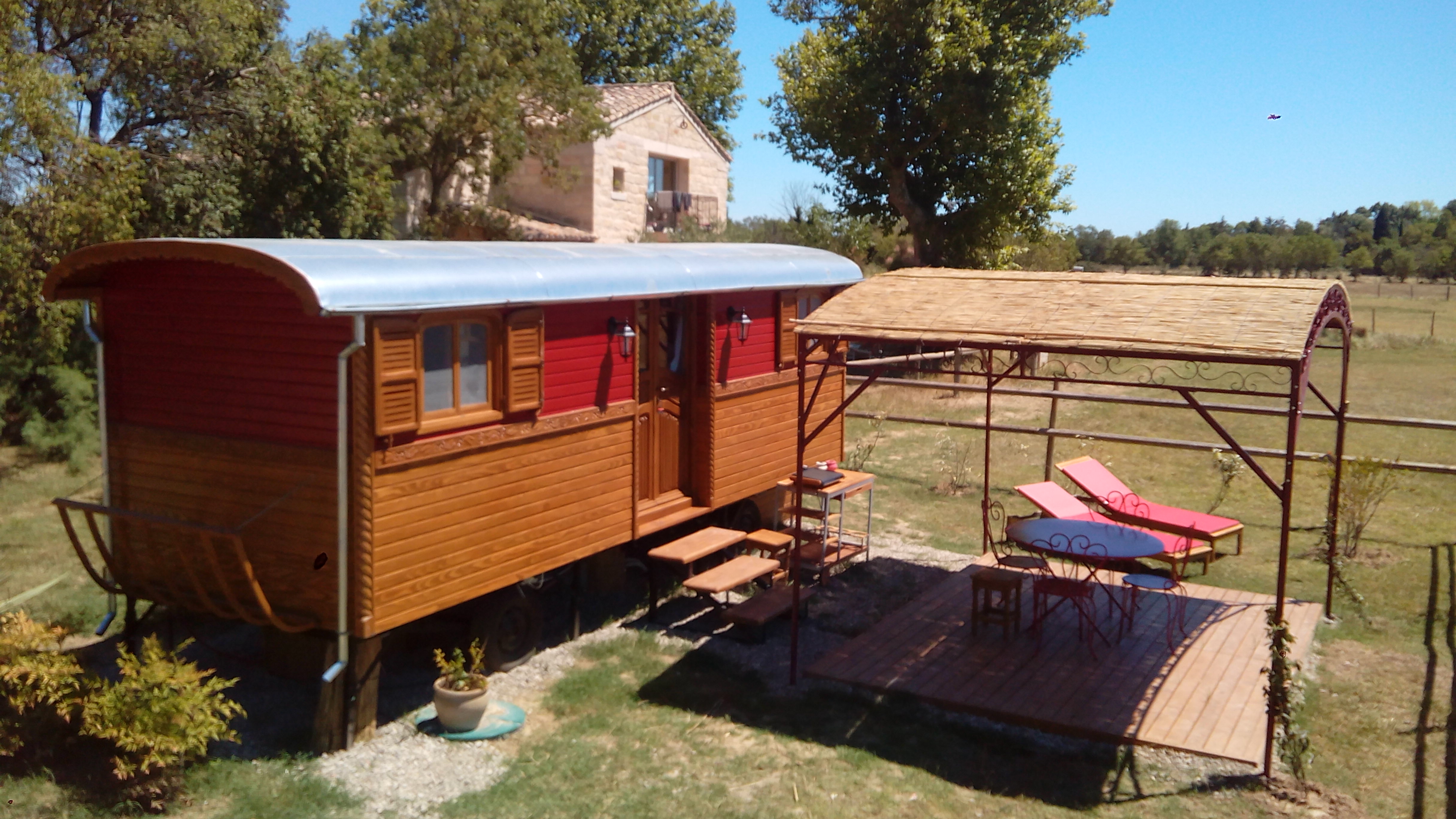 La Nanou'che : une roulotte au cœur de la Camargue — Roulotte à Le Cailar