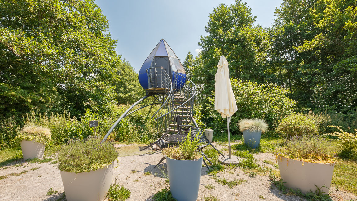 Goutte d'eau 2 — Hébergement insolite avec spa à Somme à Somme — chambre
