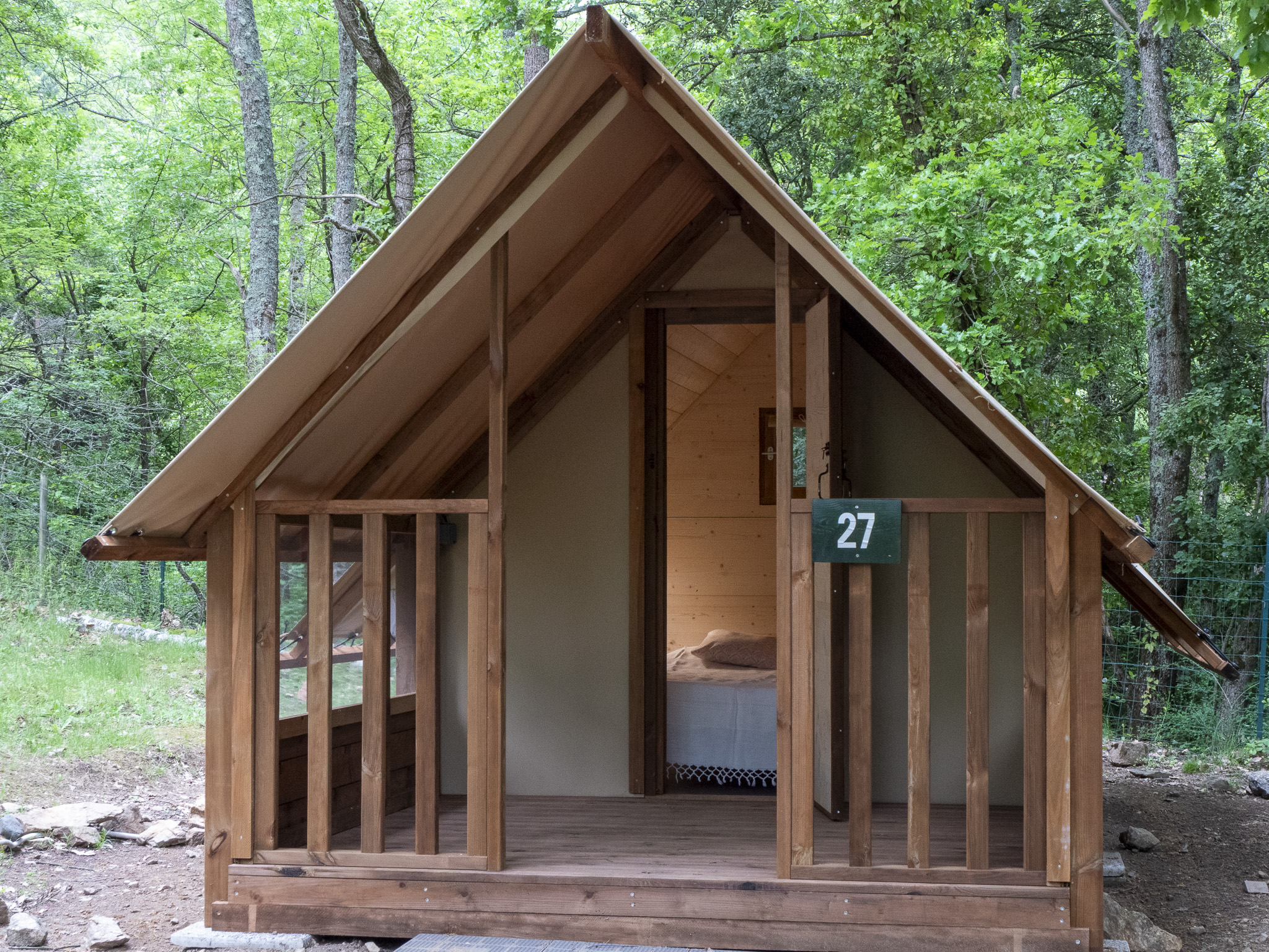 Bivouac Rando isolée — Tente avec spa à Pyrénées-Orientales à Perpignan — vue intérieure