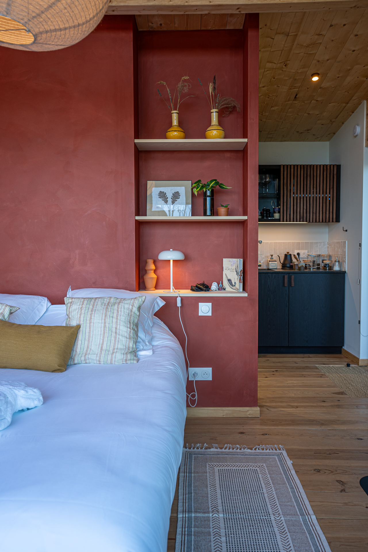 Le Carrelet 4 — Cabane sur pilotis avec Spa à Lot-et-Garonne à Agen — vue intérieure