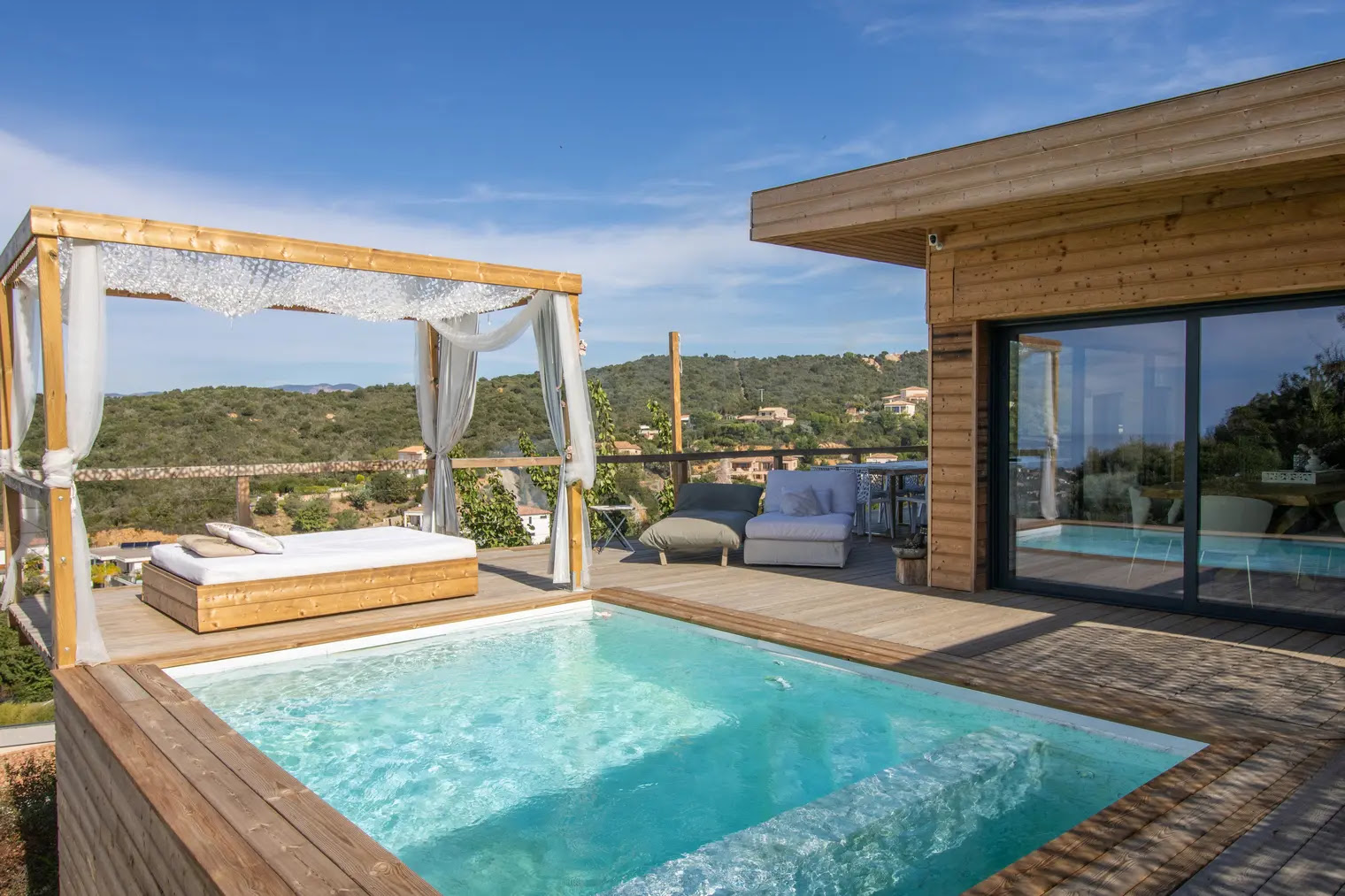 Villa A Dimora di Murza Liliekaena — Maison avec spa et piscine à Corse-du-Sud