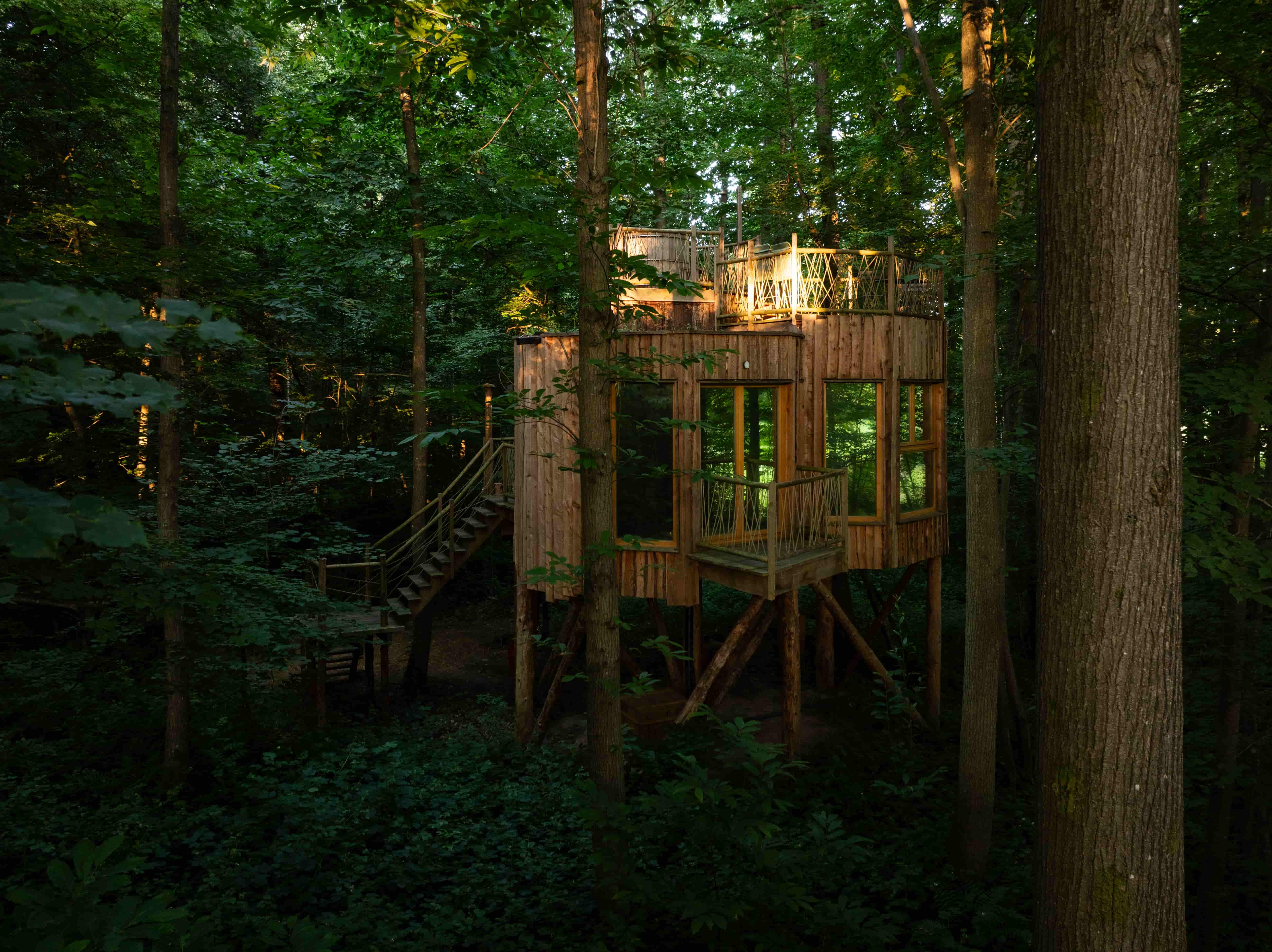 Cabane Spa Plus Complice : une évasion dans les arbres en Picardie