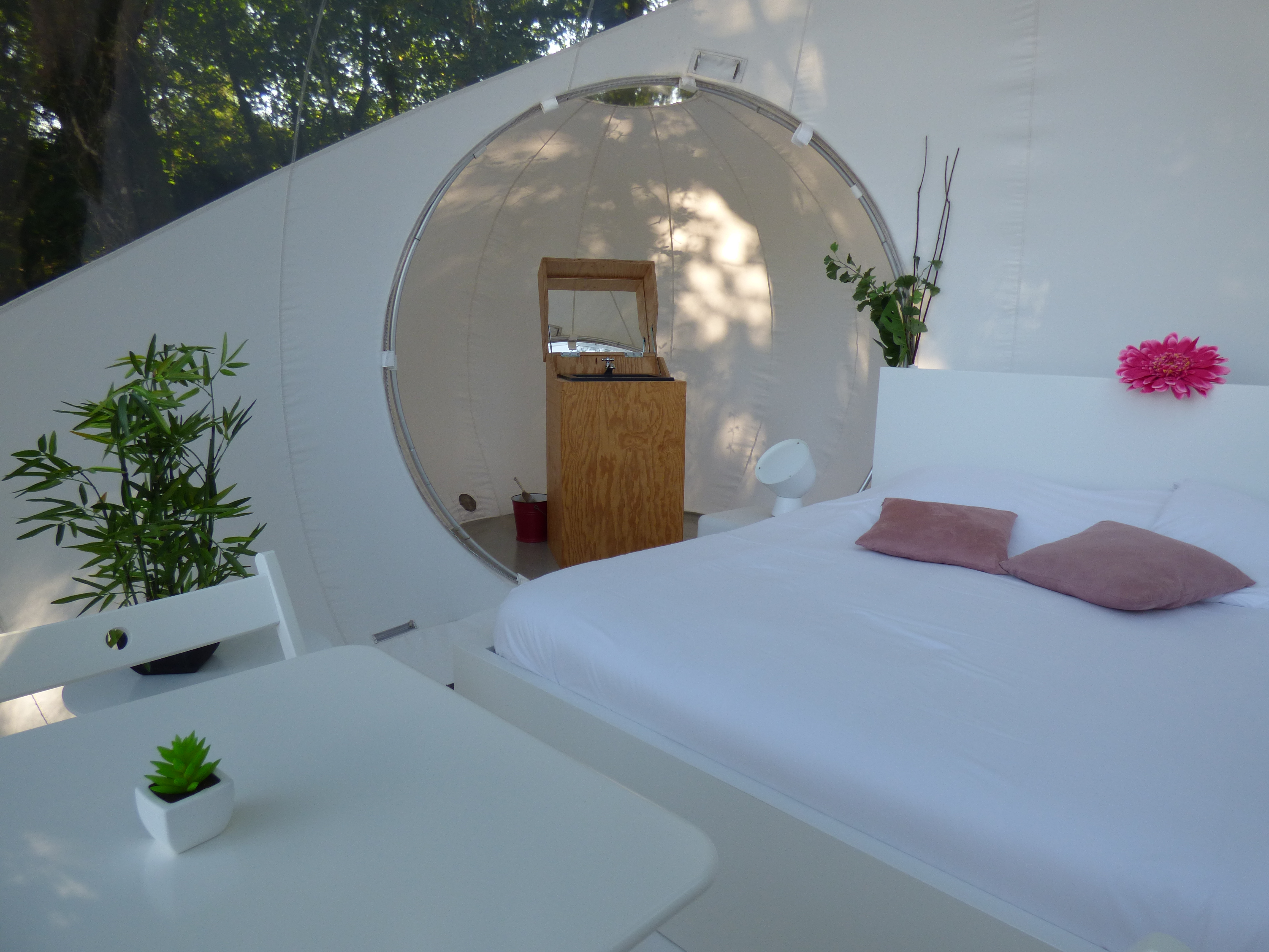 CaBulle Spa Le Grain — Bulle avec spa à Gironde à Bruges — espace de vie