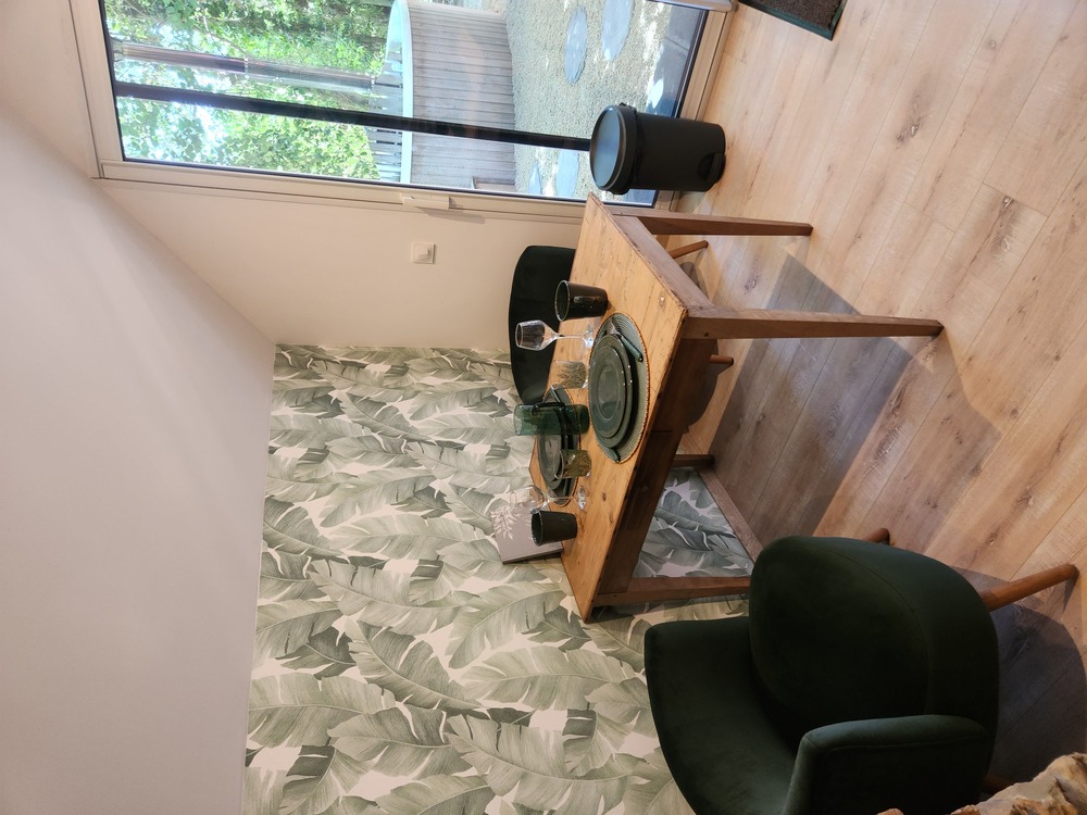 Le Fournil & Bain nordique — Cabane avec spa à Saint-Lô (Manche) à Saint-Lô — chambre