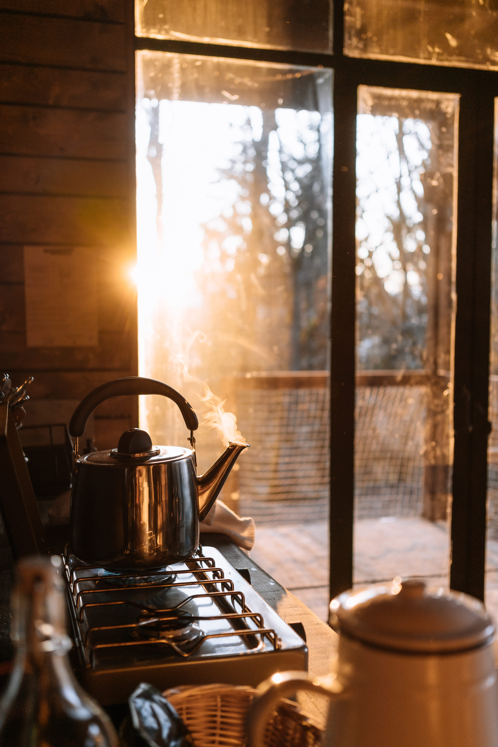 Nutchel Cabane Cosy Canopée — Cabane avec terrasse à 4m en Bas-Rhin à Obernai — cuisine