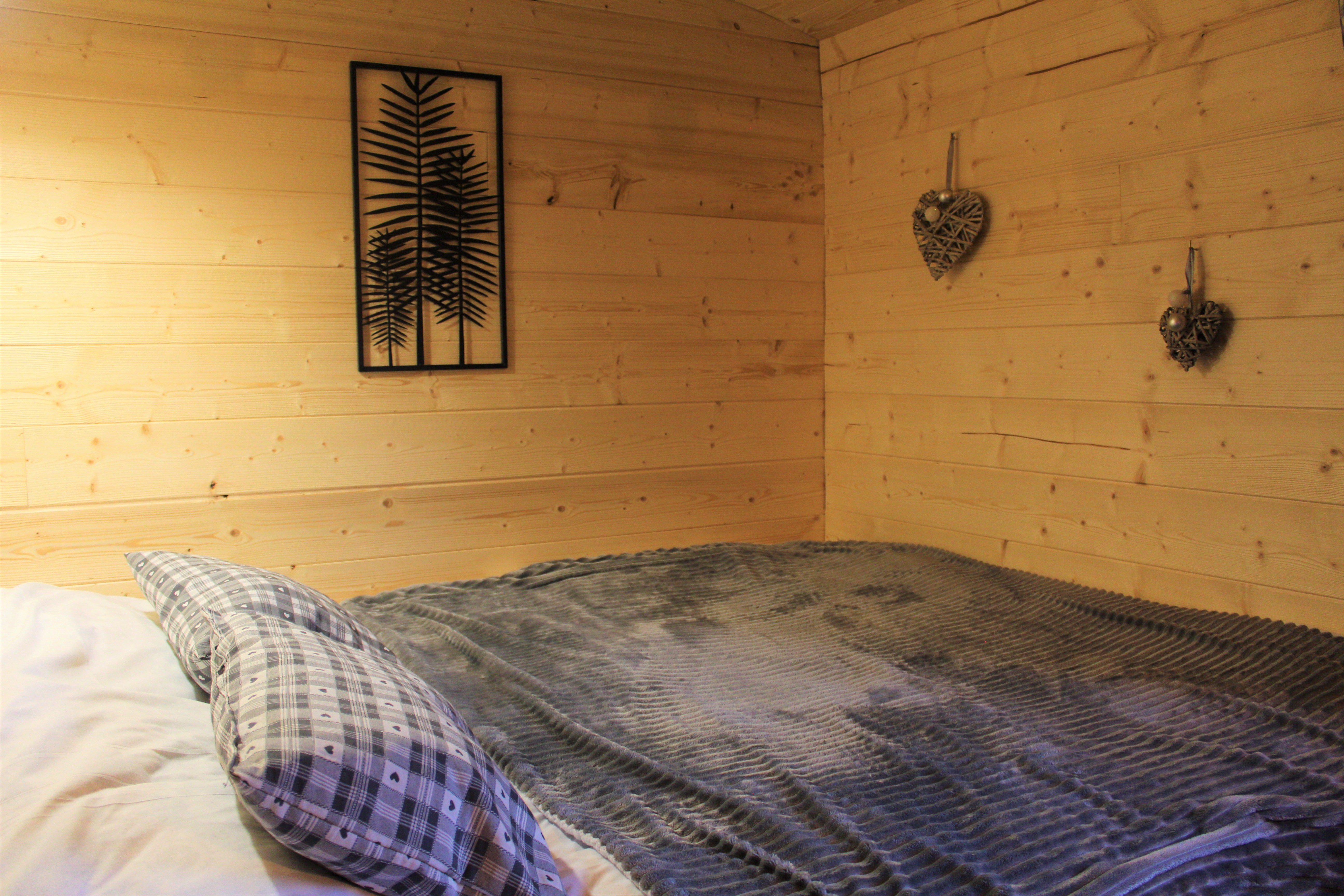 La tiny Etat Nature — Roulotte avec spa à Meurthe-et-Moselle à Nancy — espace de vie