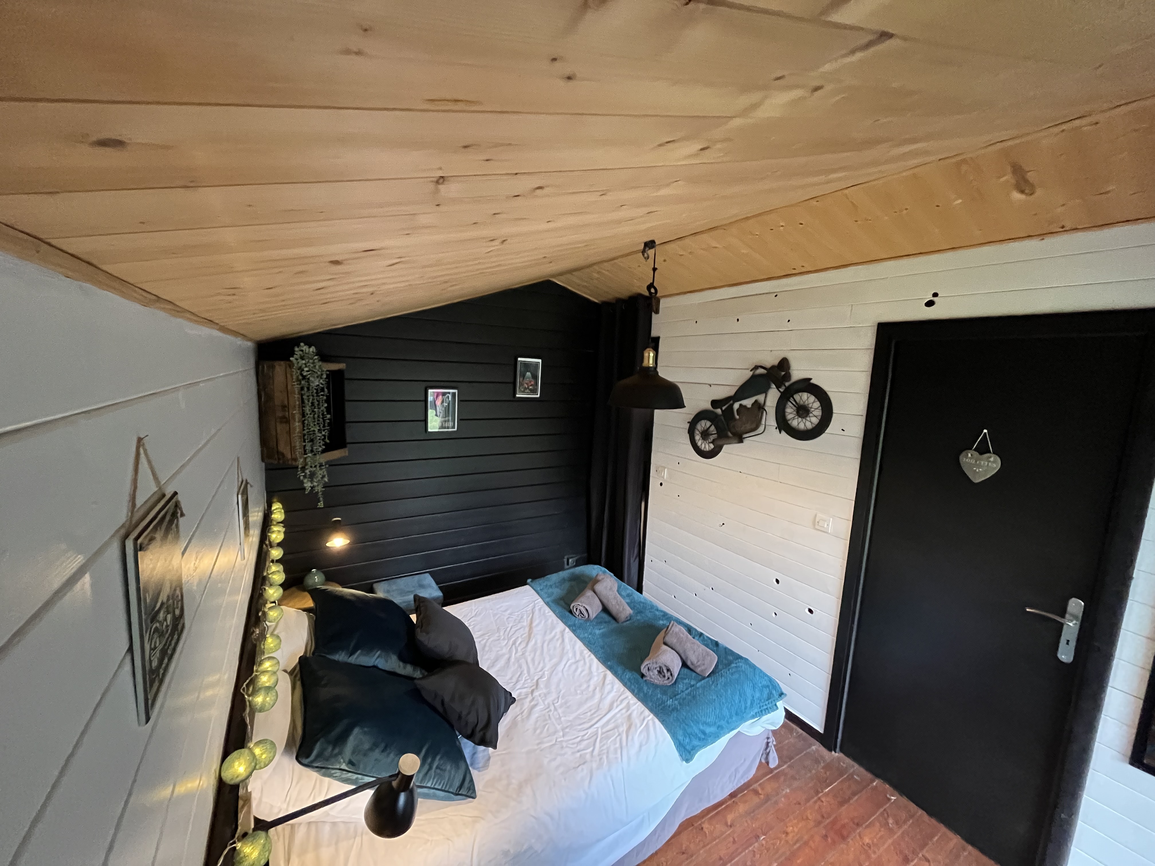 Chalet Guzzi — Séjour cocooning avec spa à Tarn à Albi — vue depuis la terrasse