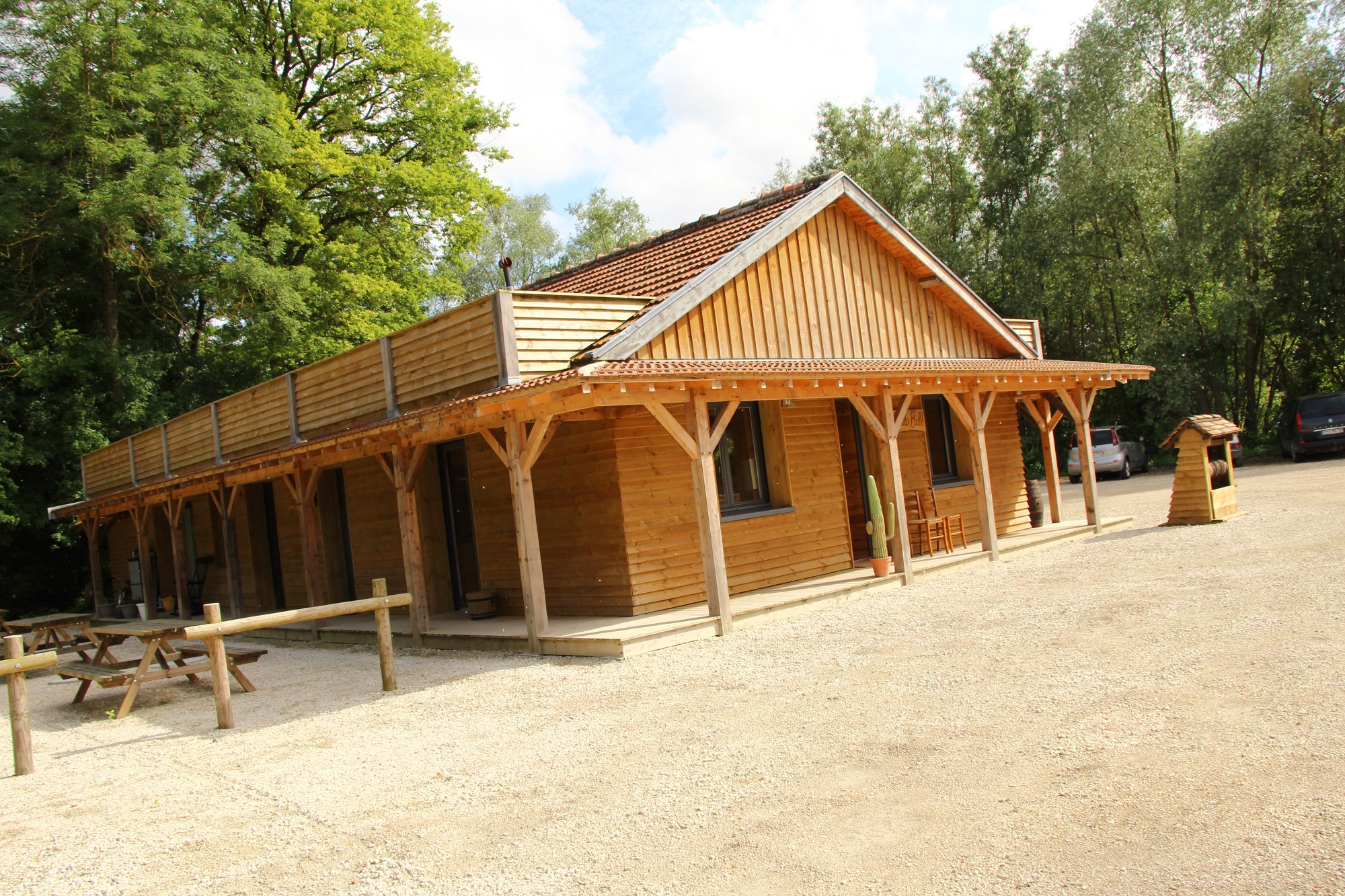 Cottage n°2 : une cabane en pleine nature à Barberey St Sulpice — salle de bain
