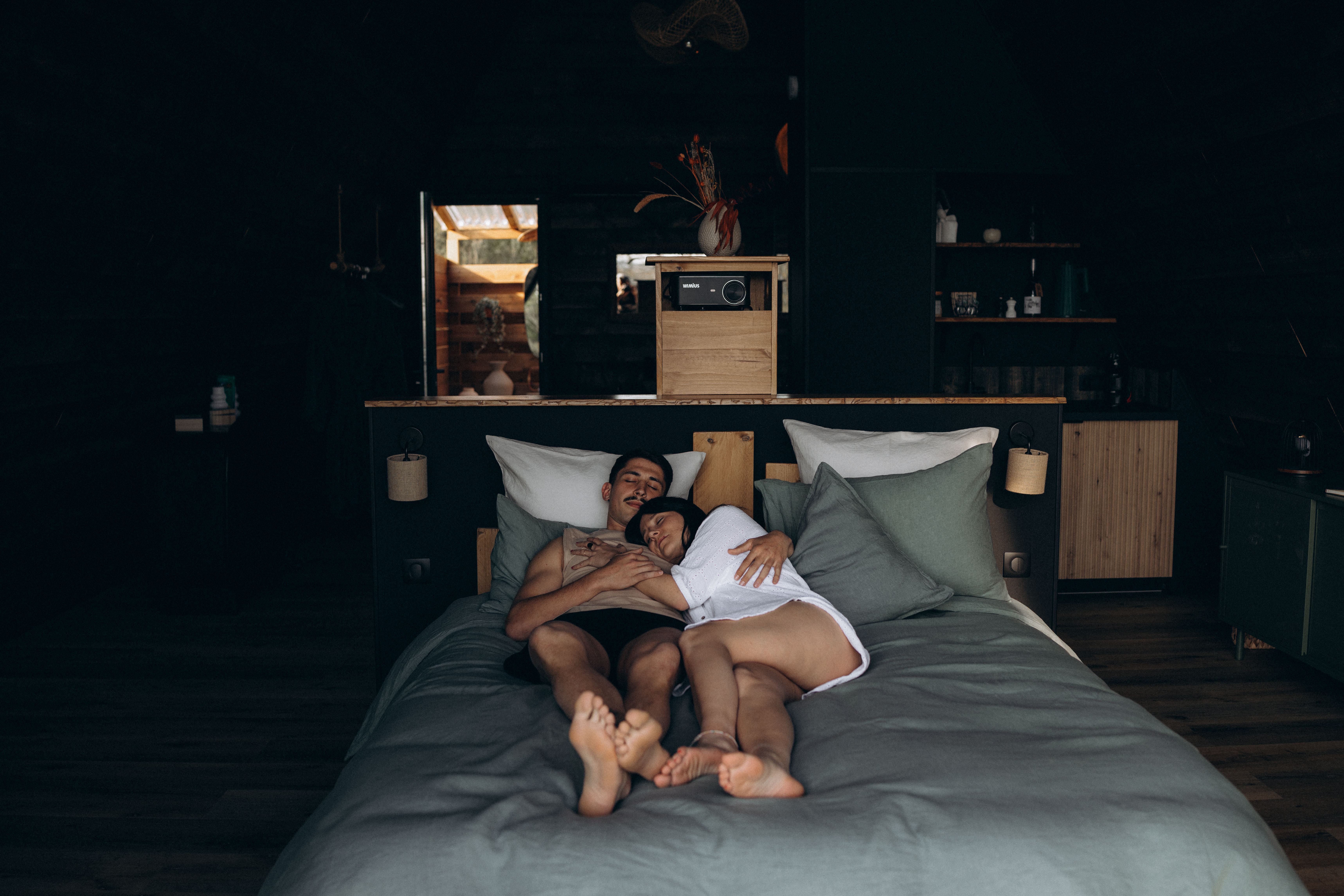 L’atypique cabane & Spa — Nuit relaxante à Lotois à Figeac — salle de bain