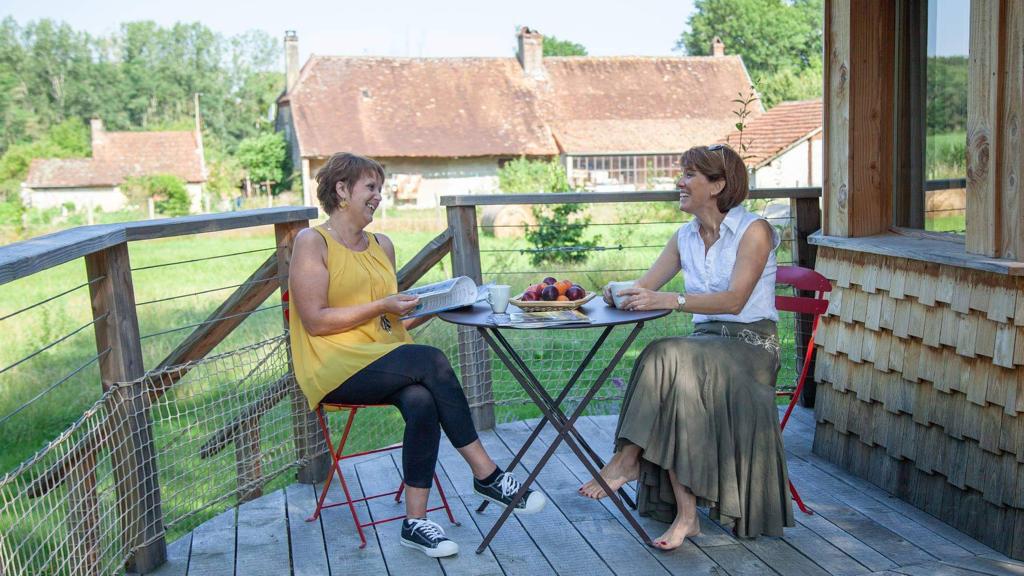 Le P'tiot Utau — Cabane dans les arbres avec spa à Jura à Lons-Le-Saunier Cedex — détail architectural